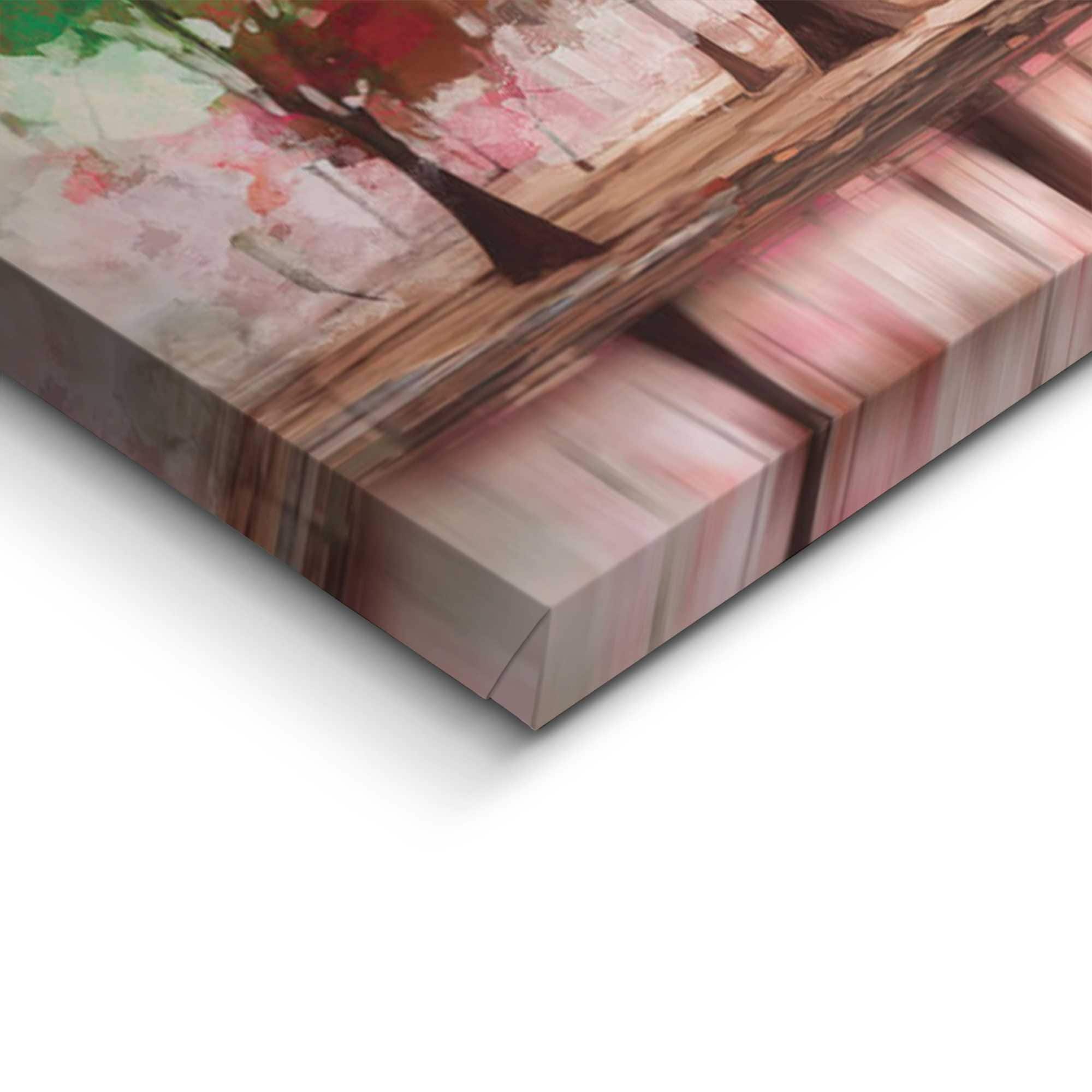 Reinders! Panneau déco »Farbenfroher Wald« Wohnzimmer - Mehrfarbig - MDF - Wald - 118x40 cm