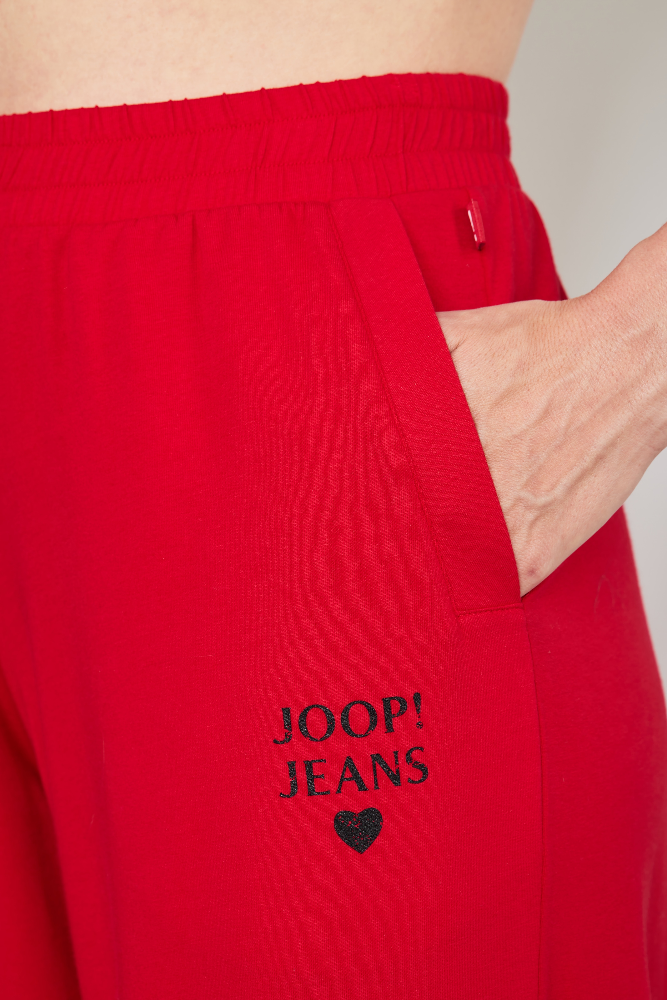 JOOP! Jeans Pyjamahose »After Dark (JOOP! Jeans)«  elastischer Bund, Cotton-Mix, weites Bein, Logo-Print, Taschen
