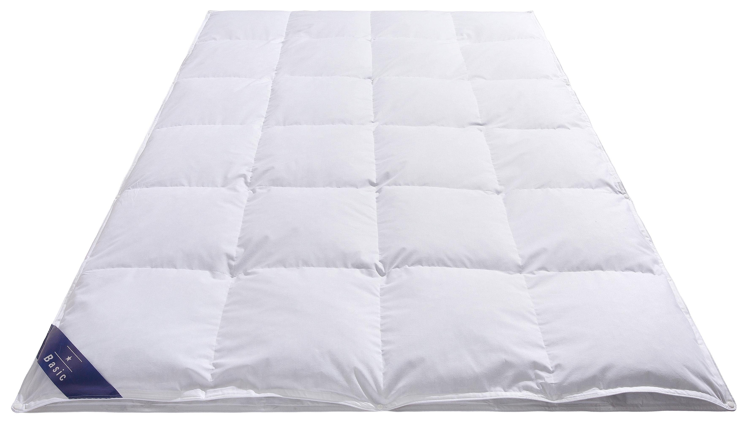 Hanse by RIBECO Couette en plumes »Jonas« 4 saisons Füllung 10 % duvet, 90 % plumes 1 cuis tlg. couette pour toutes saisons, fabriquée en Allemagne