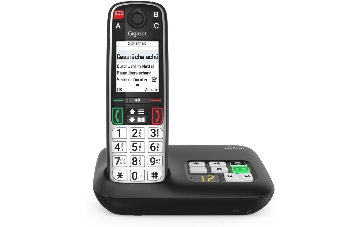 Gigaset Téléphone sans fil DECT »EASY 500A mit Anrufbeantworter« ( )