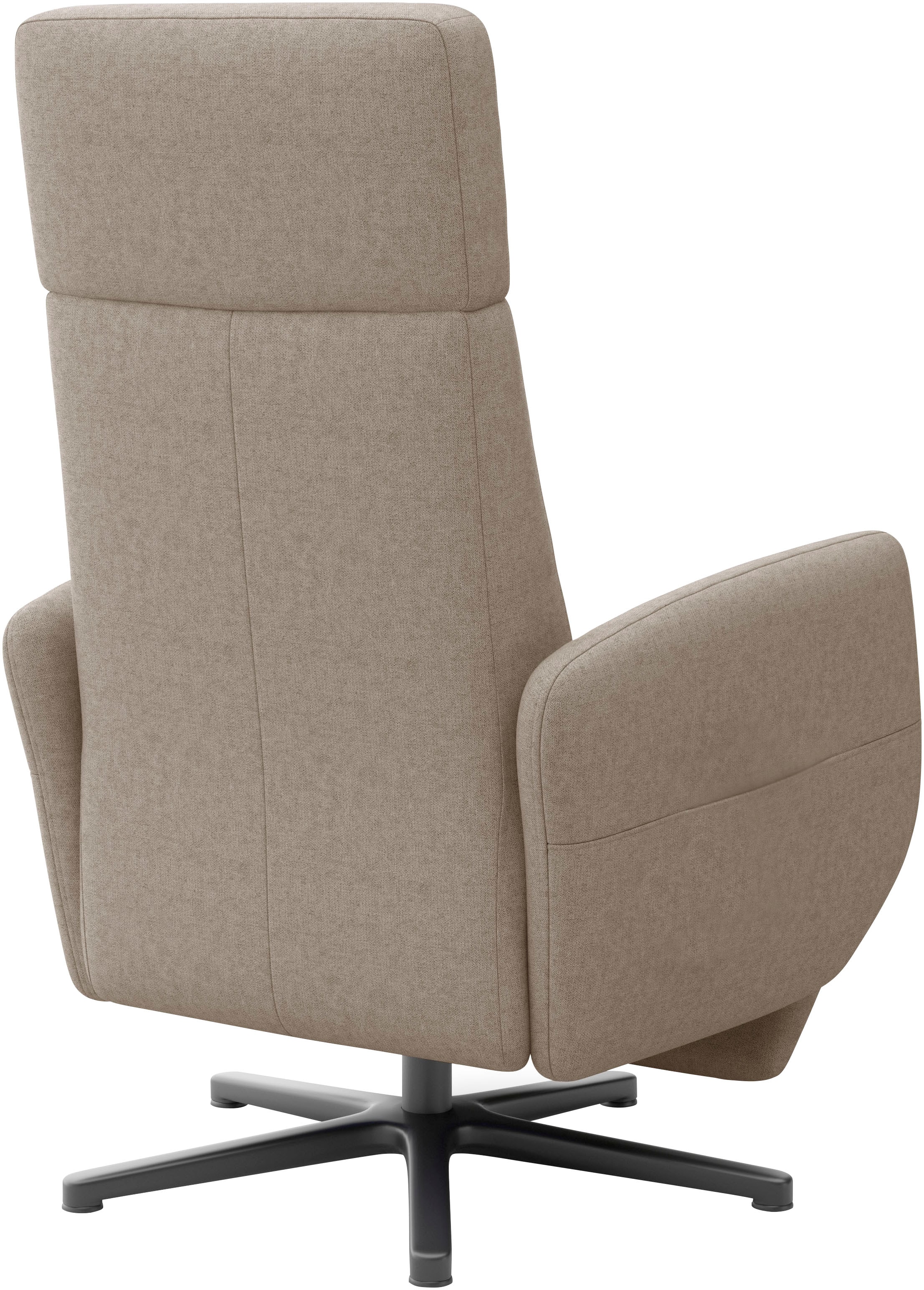 Home affaire Fauteuil TV »Rochelle, inkl. Kopfteilverstellung & 360° Drehfunktion« 1 cuis tlg. wahlweise mit 2 Motoren, Akku & Aufstehhilfe