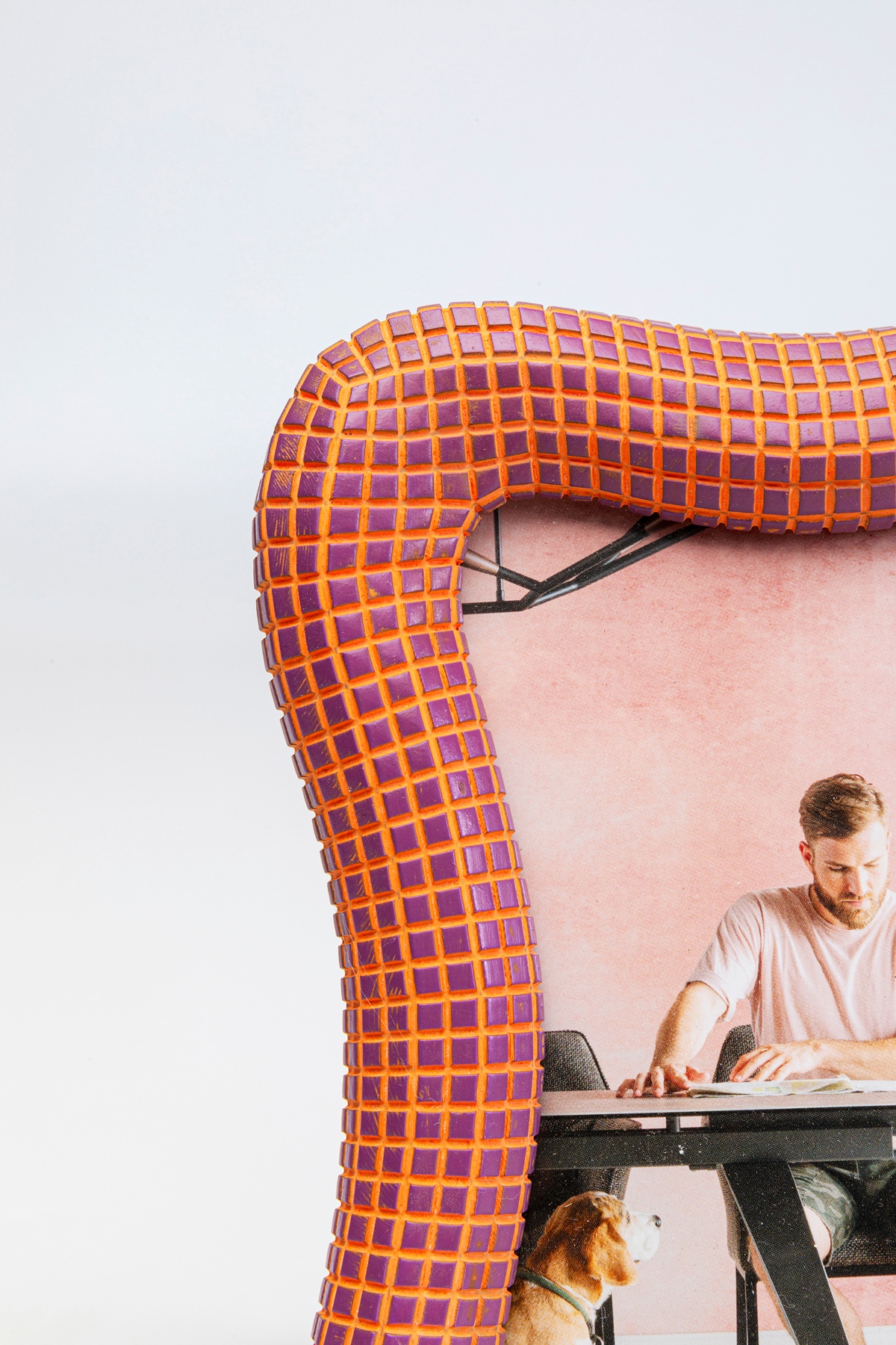 Kare Design Einzelrahmen »Bilderrahmen Wavy Orange 18x23cm«