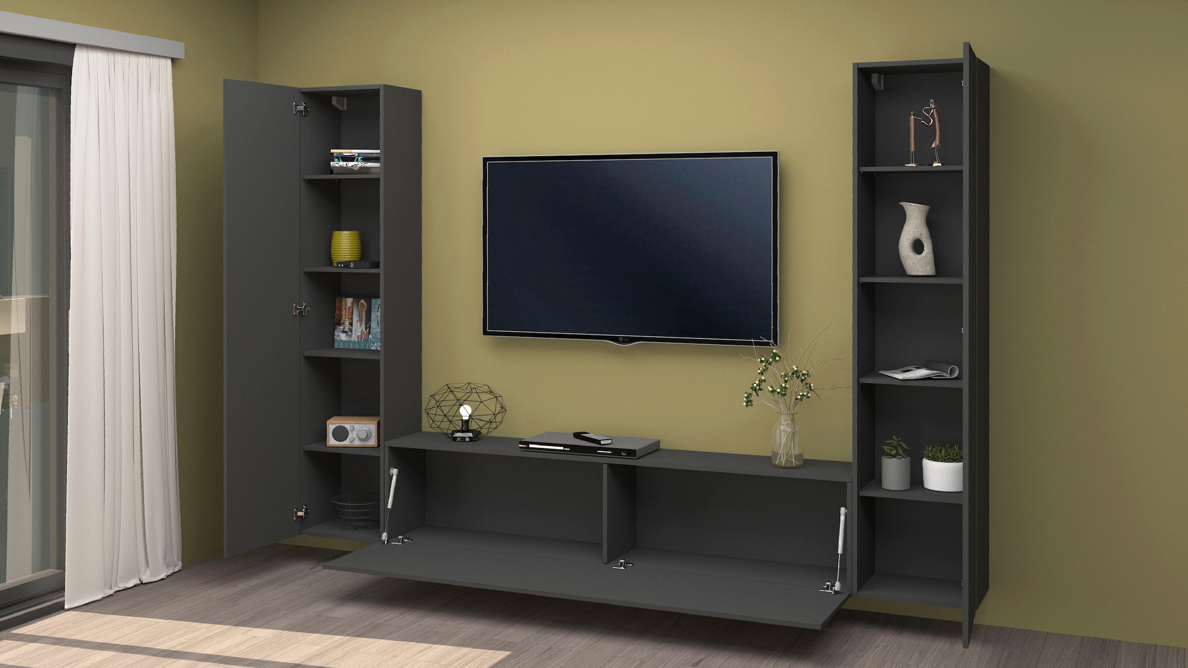 Home affaire Meuble mural »Maruska« 1 cuis tlg.