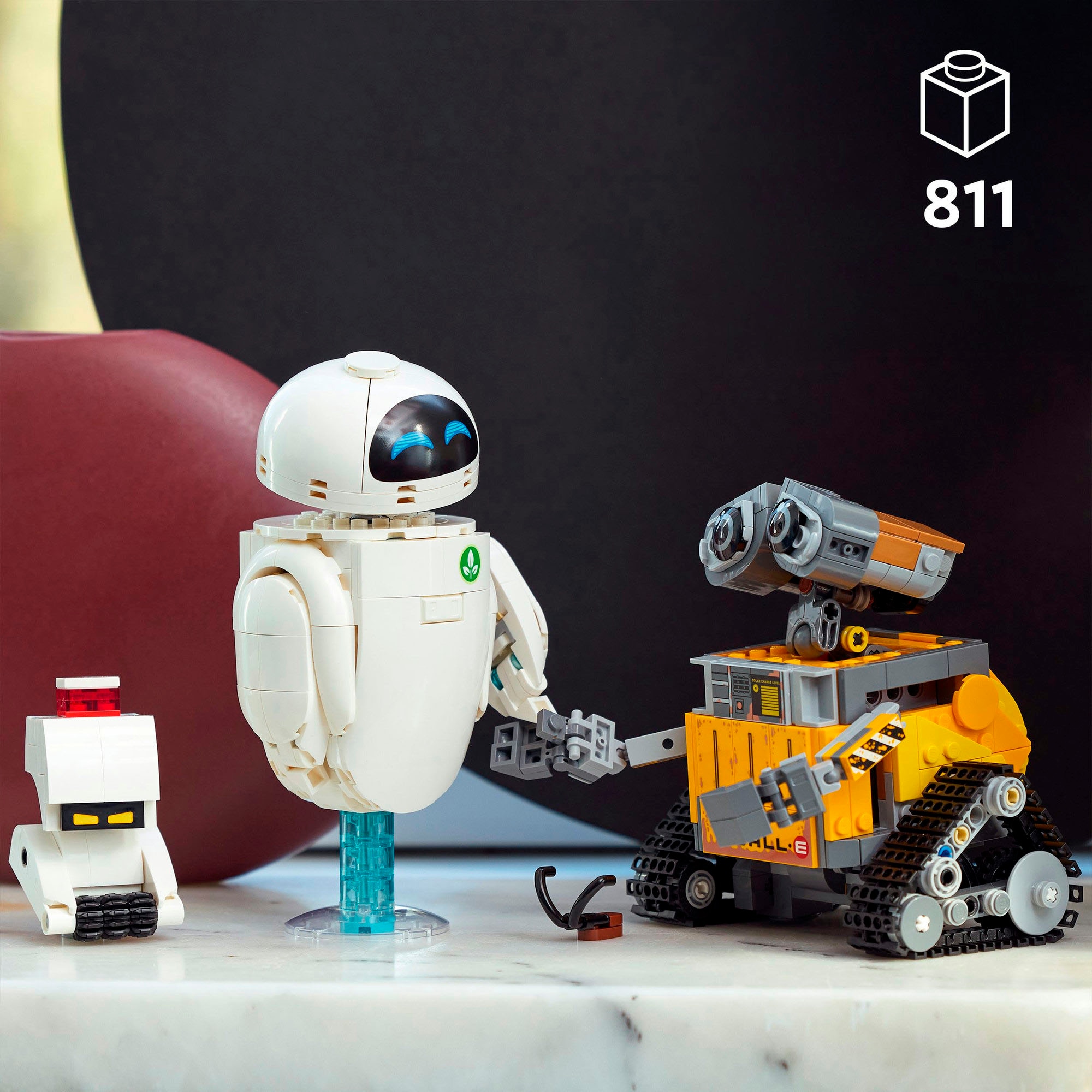LEGO® Pions de construction »WALL-E und EVE (43279), LEGO Disney Pixar« Made in Europe