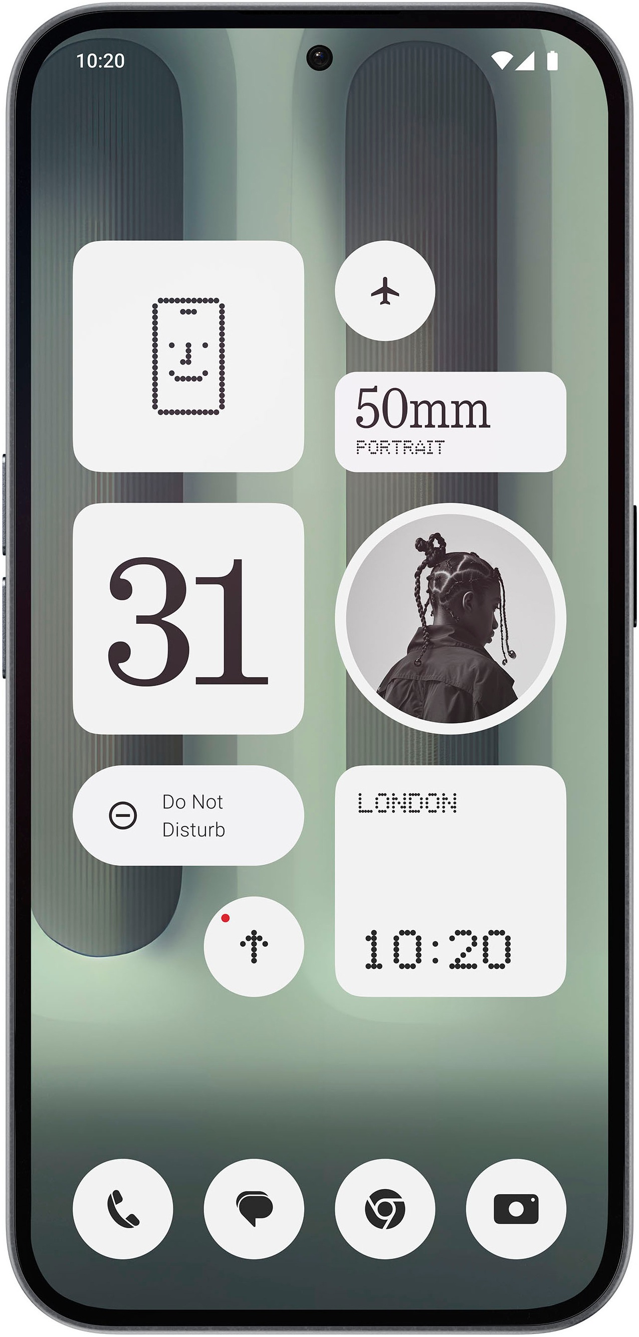 NOTHING Smartphone »Phone (2a) Plus« grau