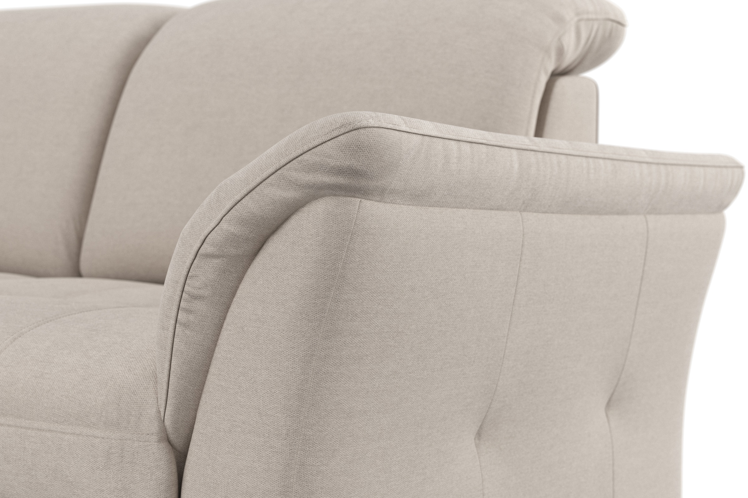 sit&more Canapé d'angle »Maggiore L-Form« wahlweise mit Kopfteilverstellung, Bettfunktion und Bettkasten