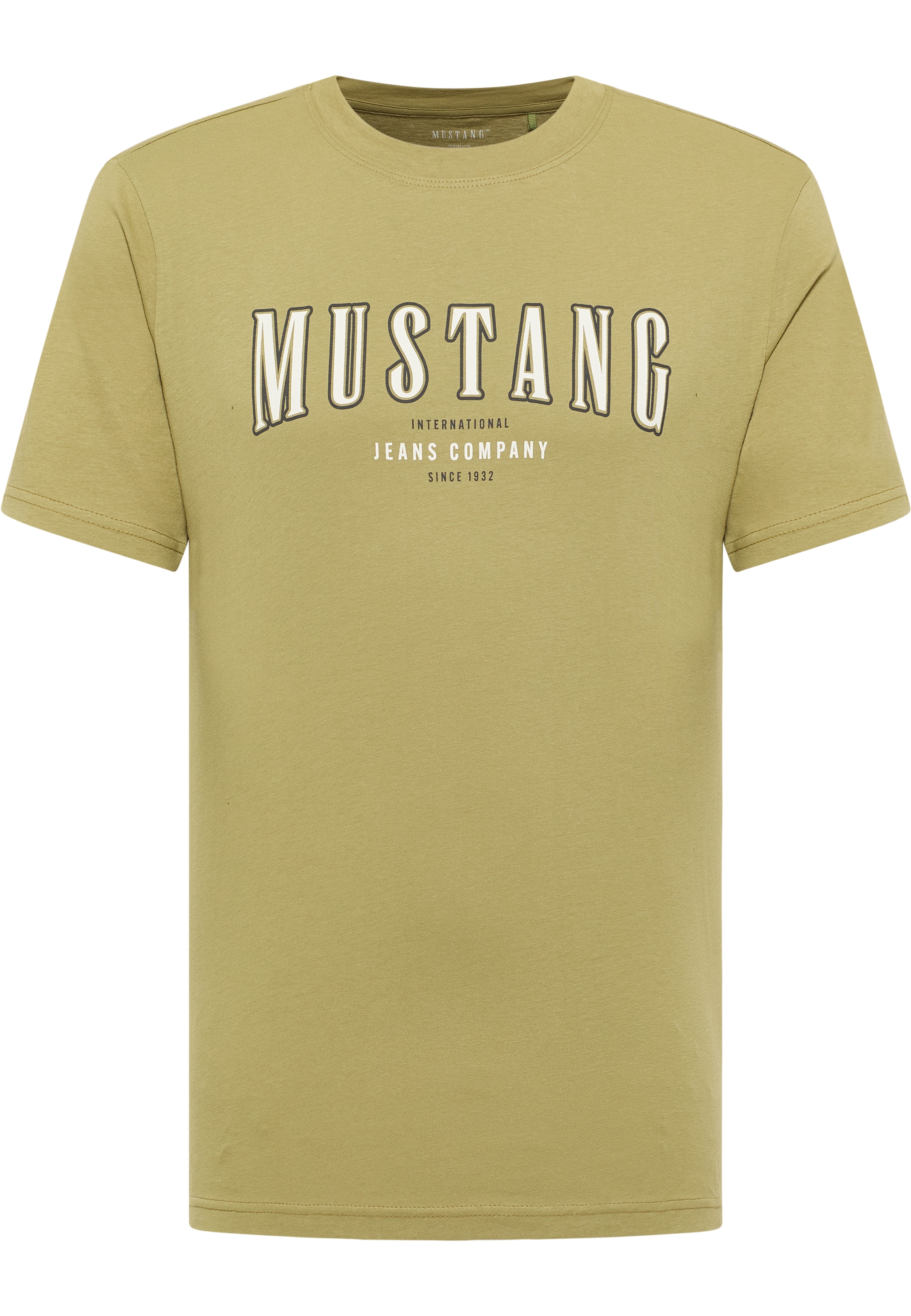 MUSTANG Kurzarmshirt »Style Austin« mit Logo-Print