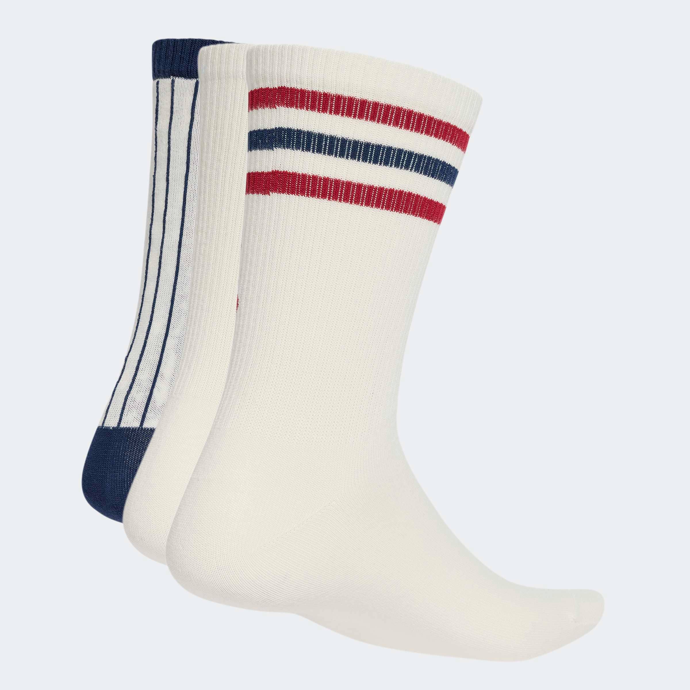 adidas Originals Chaussettes de sport »RETRO SPORT CREW 2-ER PACK« 3 Couple tlg.