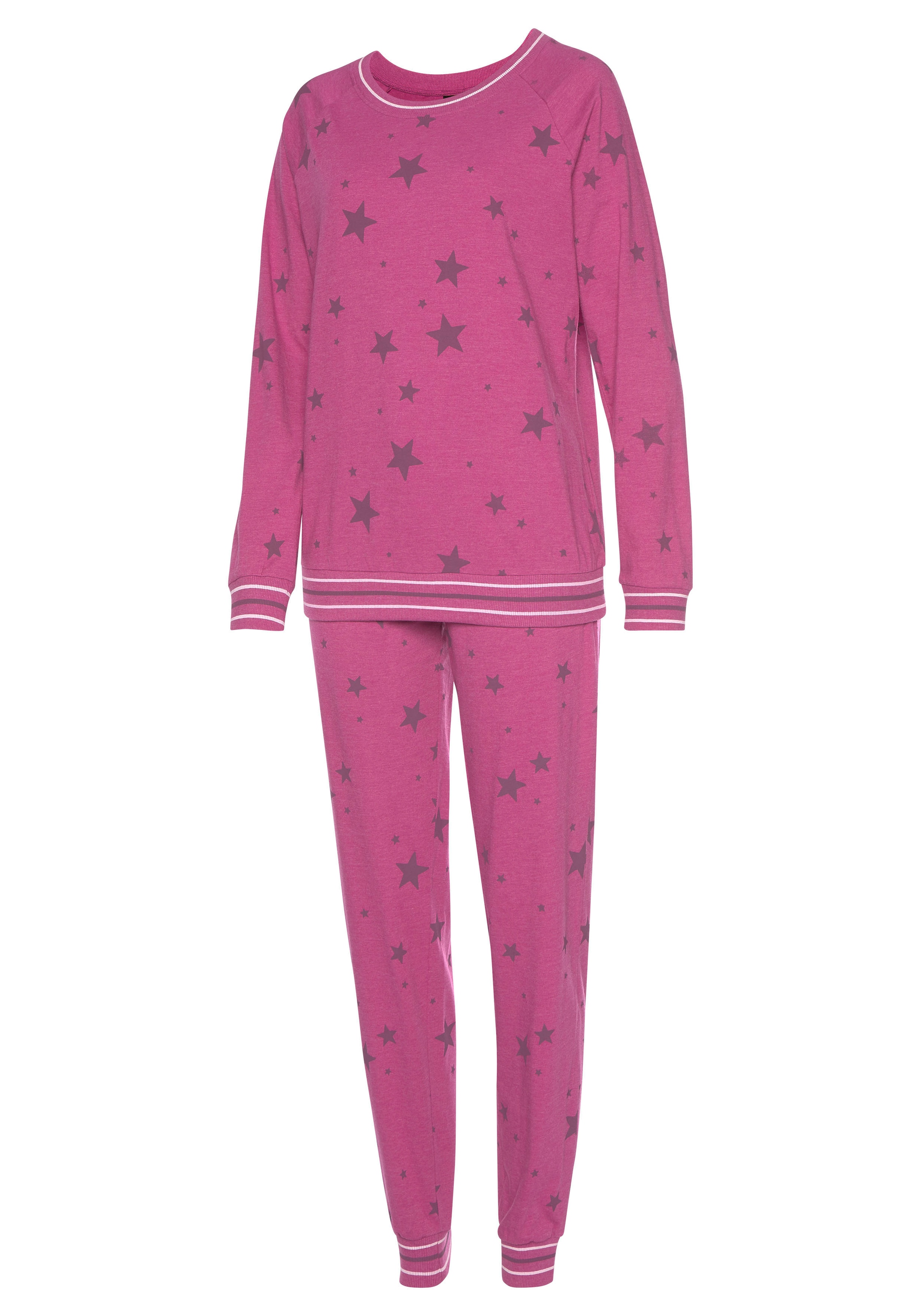 Vivance Dreams Pyjama 2-teilig, 2 tlg. mit Sternedruck
