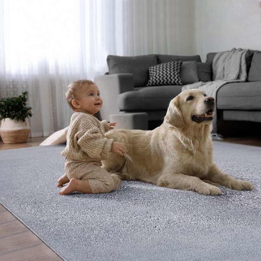 the carpet Tapis »Cosy« Rond 11 mm Höhe Wohnzimmer Teppich Fell-Optik waschbar elegant