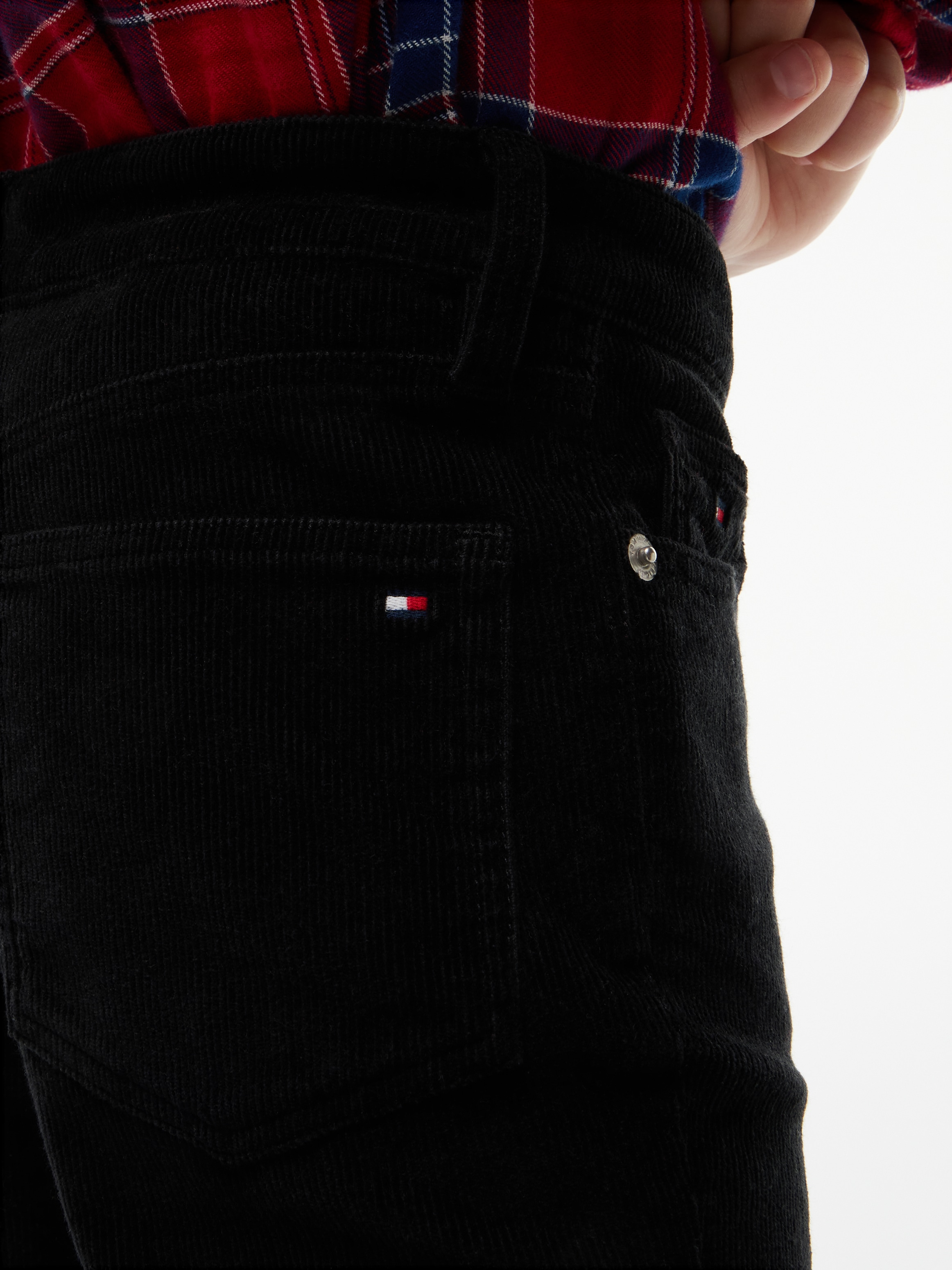Tommy Hilfiger Cordhose  Feincord, Flared-Fit, Kinder bis 16 Jahre