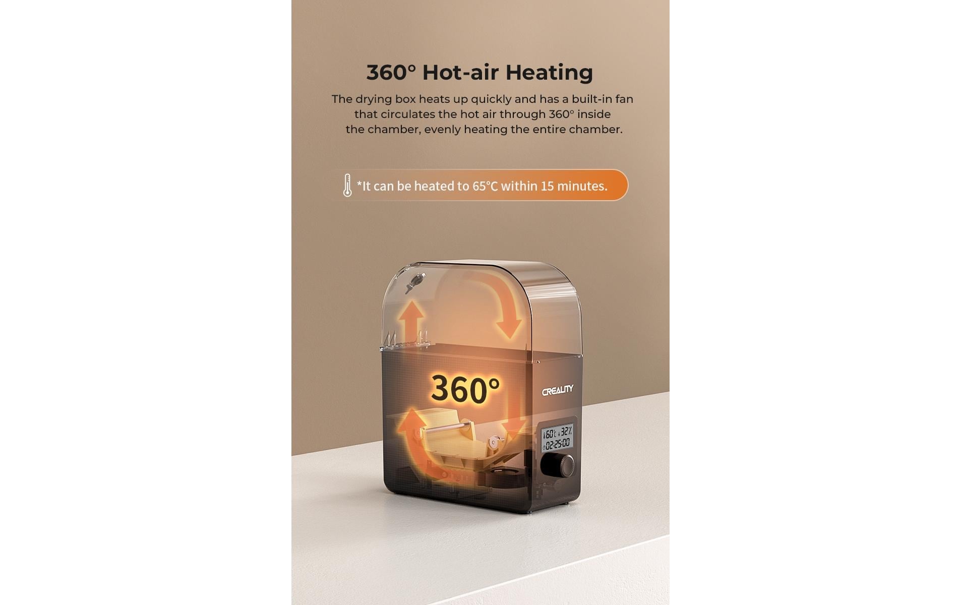 Creality Tambour d'imprimante »Trockenbox 2«