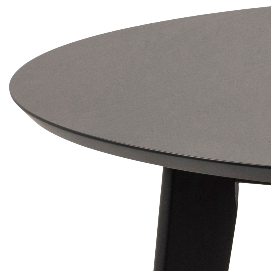 ACTONA GROUP Table de salle à manger »Roxby rund Ø105 – kompakt, robust & pflegeleicht, zeitloses Design« Table de cuisine, OTTOs Choice, 1 cuis tlg. table à manger ronde Roxby, avec placage chêne Ø 105 cm