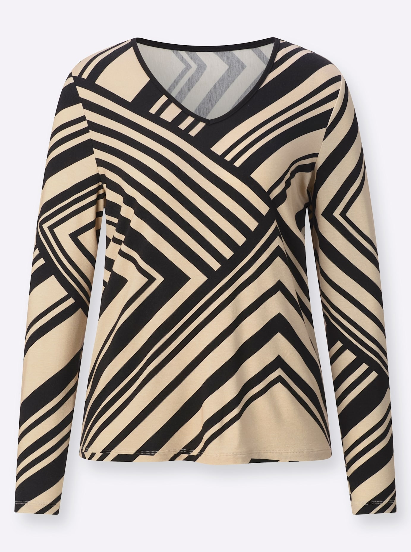 Inspirationen T-shirt à manches longues »Druck-Shirt« 1 cuis