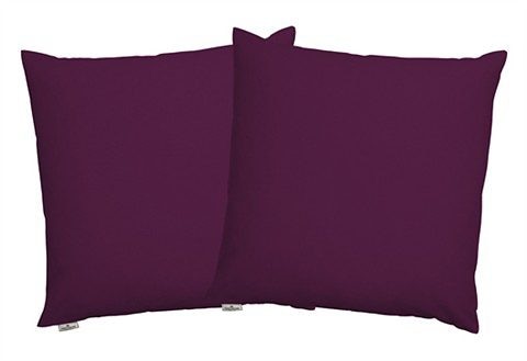 TOM TAILOR HOME Dekokissen »Dove« unifarben, Kissenhüllen ohne Füllung, 2er Pack