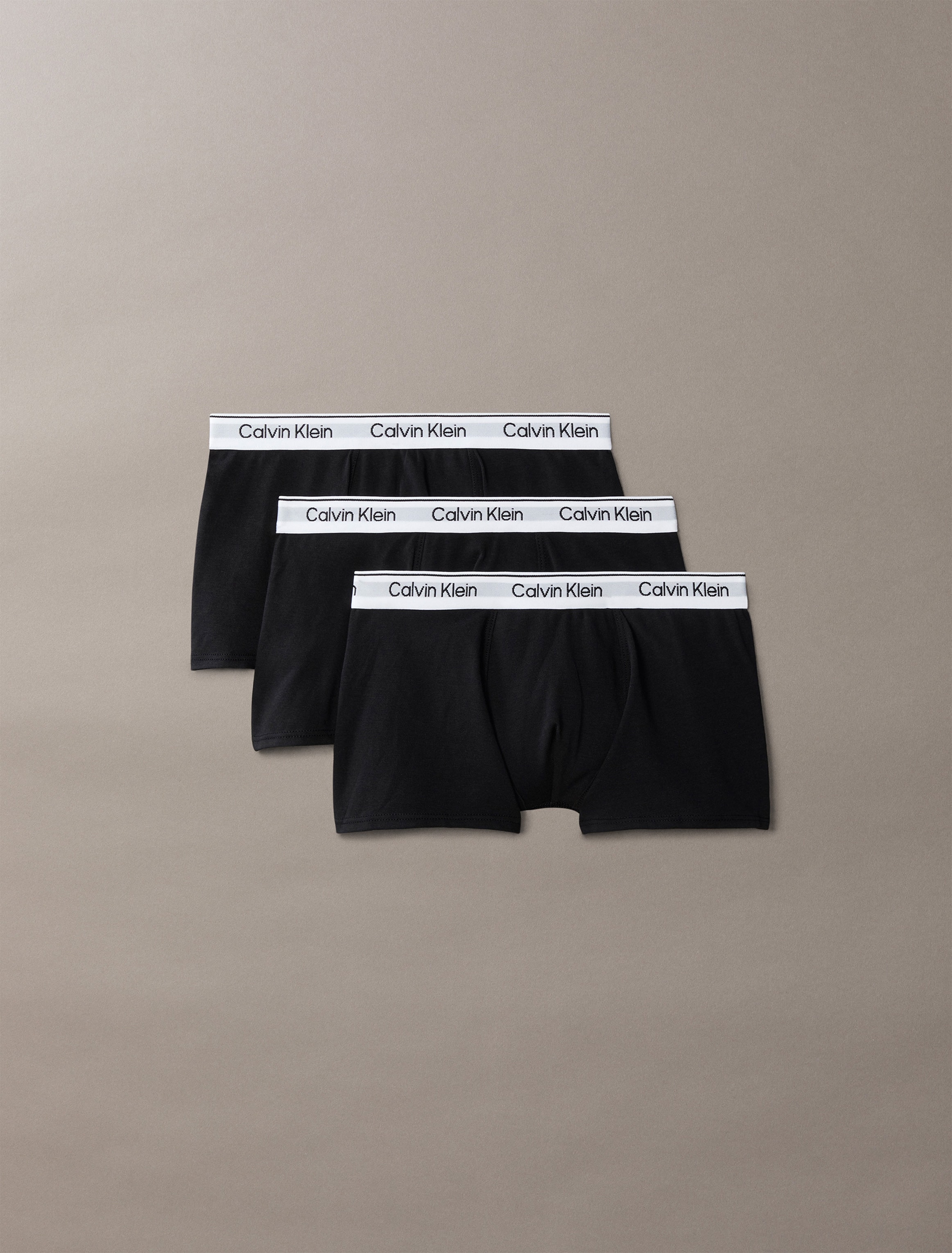 Calvin Klein Underwear Tronc »3PK TRUNK« Packung, 3er-Pack, 3 cuis mit Logobund