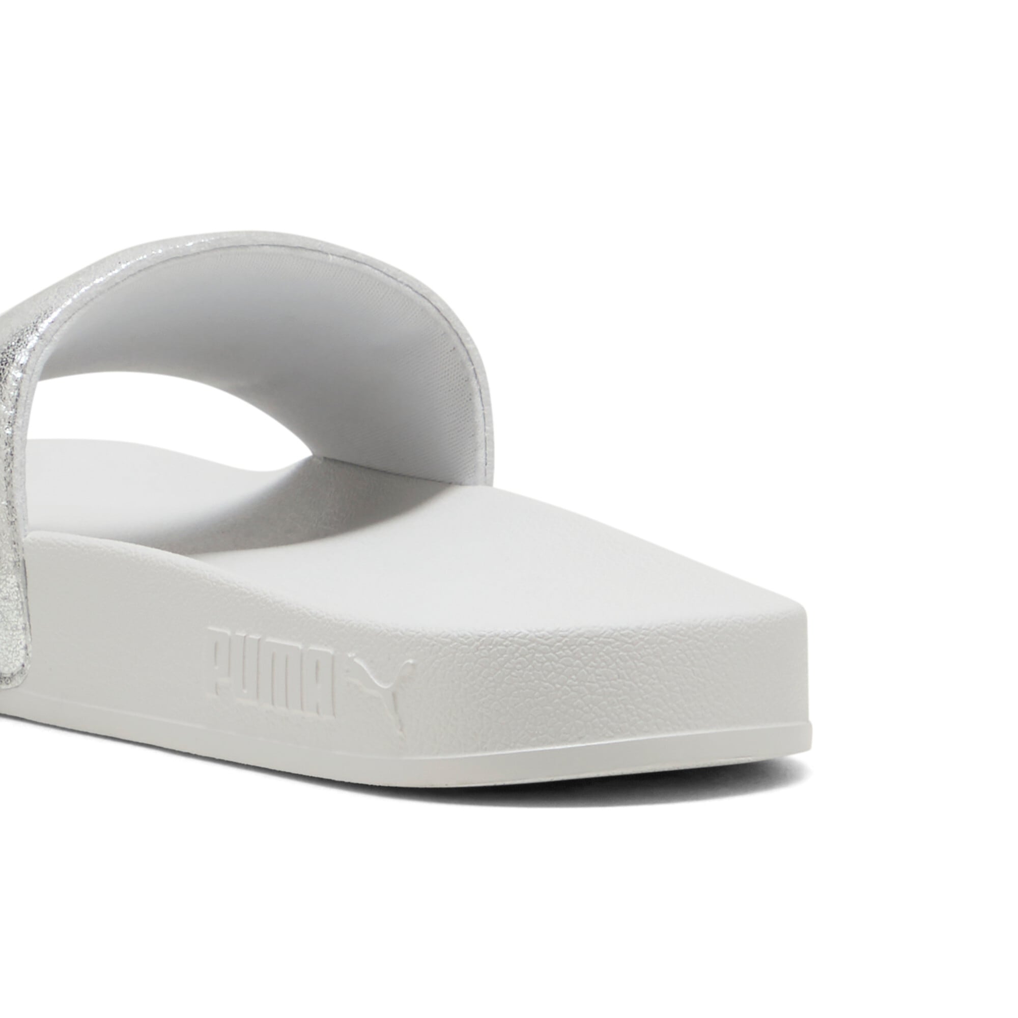 PUMA Badesandale »LEADCAT 2.0 METALLIC WHISPER«  für entspannte Momente am Wasser, mit leicht profilierter Laufsohle