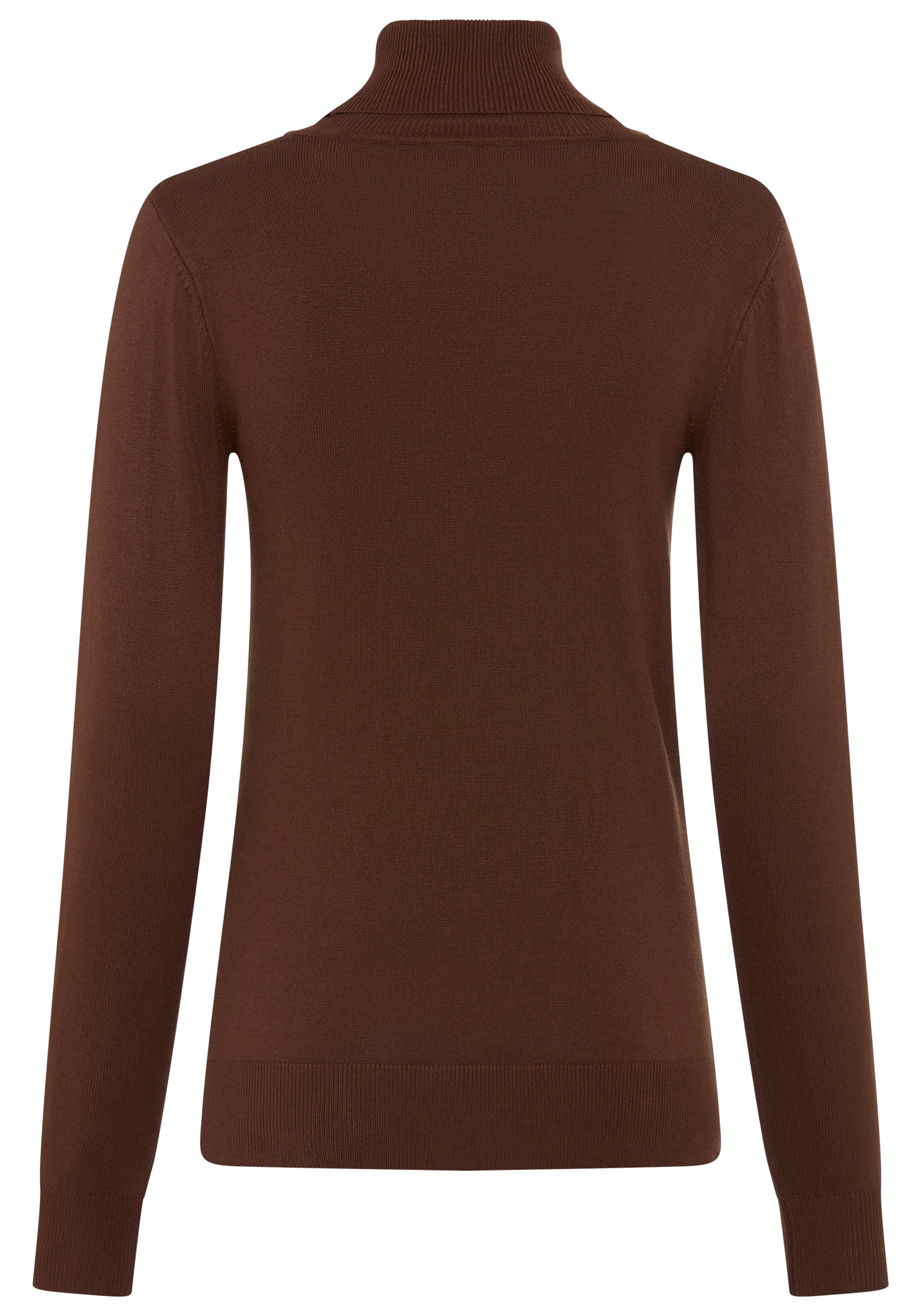 Bruno Banani Rollkragenpullover mit Rollkragen, figurbetonte Passform