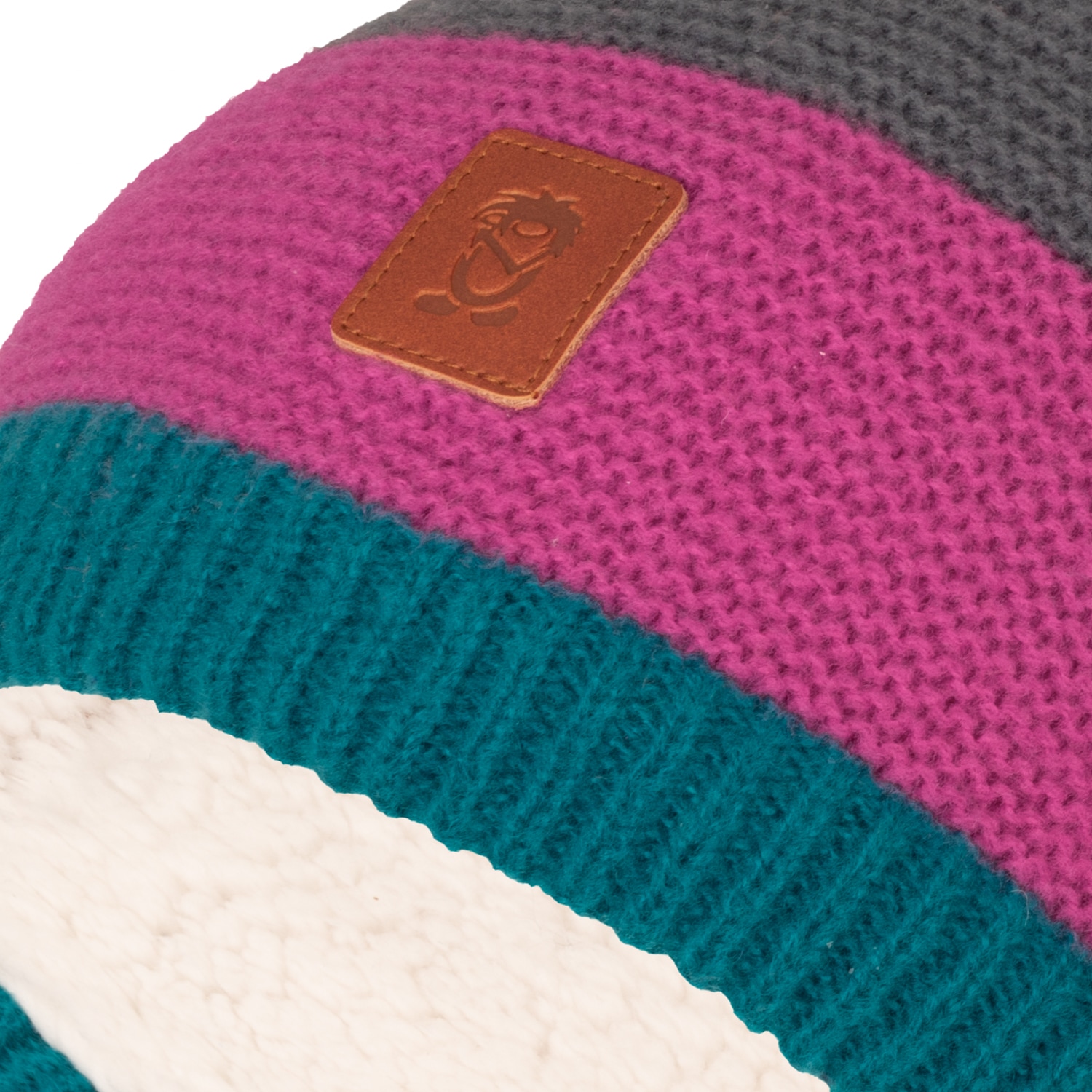 TROLLKIDS Bonnet tricoté »KIDS GRYLLEFJORD BOBBLE CAP«