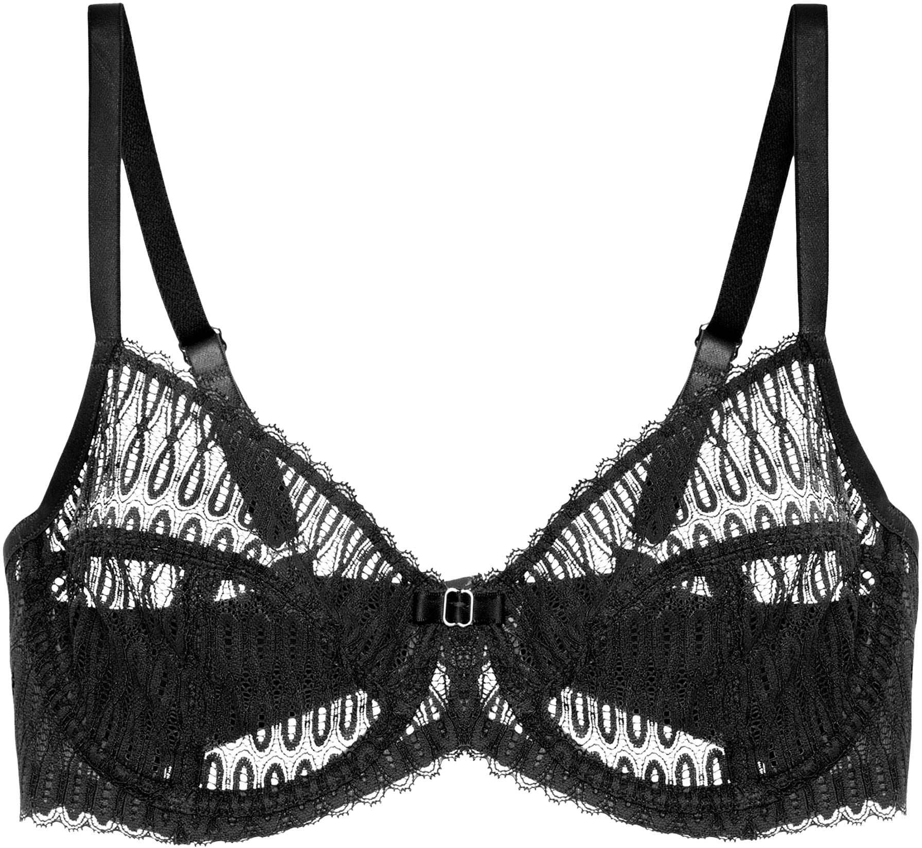 Triumph Bügel-BH »Aura Spotlight W« moderne Grafikspitze, ohne Einlagen, verstellbare Träger