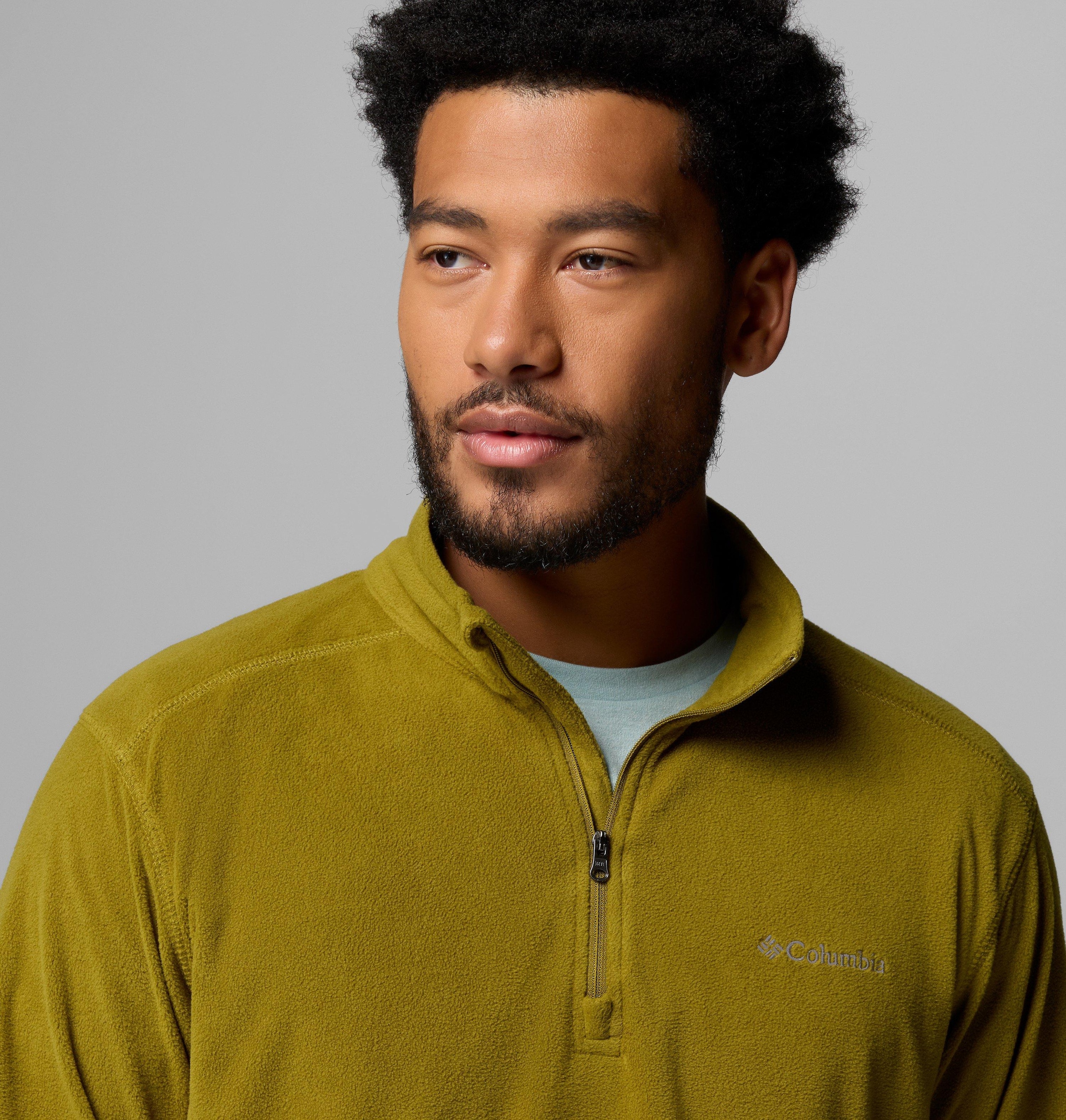 Columbia Pull en polaire »KLAMATH RANGE II HALF ZIP«, mit Stehkragen, für Outdoor-Abenteuer und Wandern, atmungsaktiv
