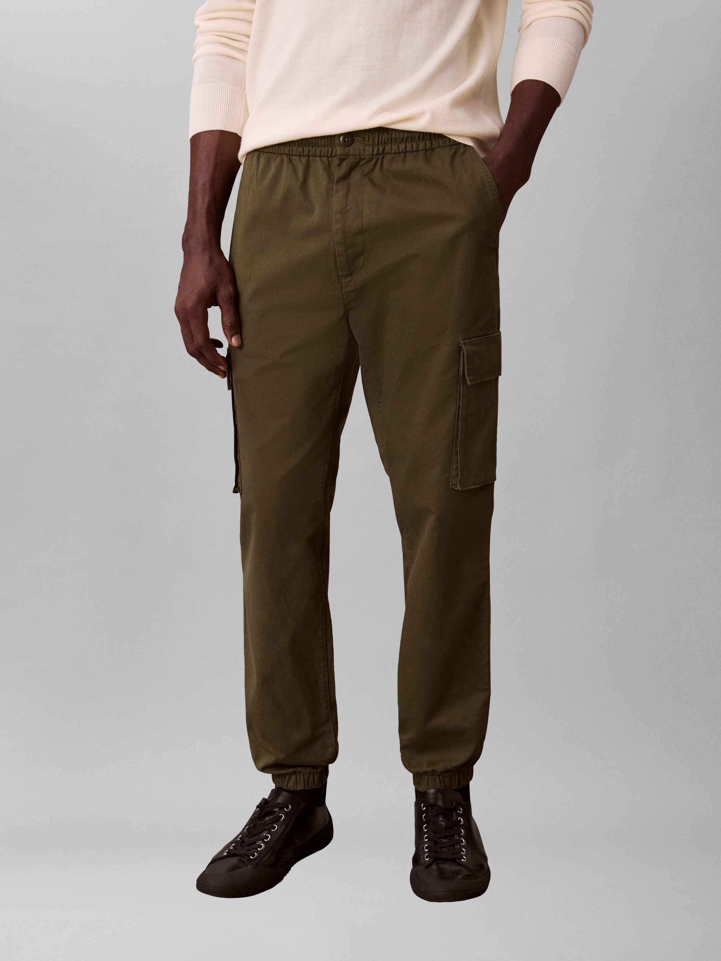 Calvin Klein Jeans Pantalon cargo  elastischer Bund, Skinny fit, Cargotaschen