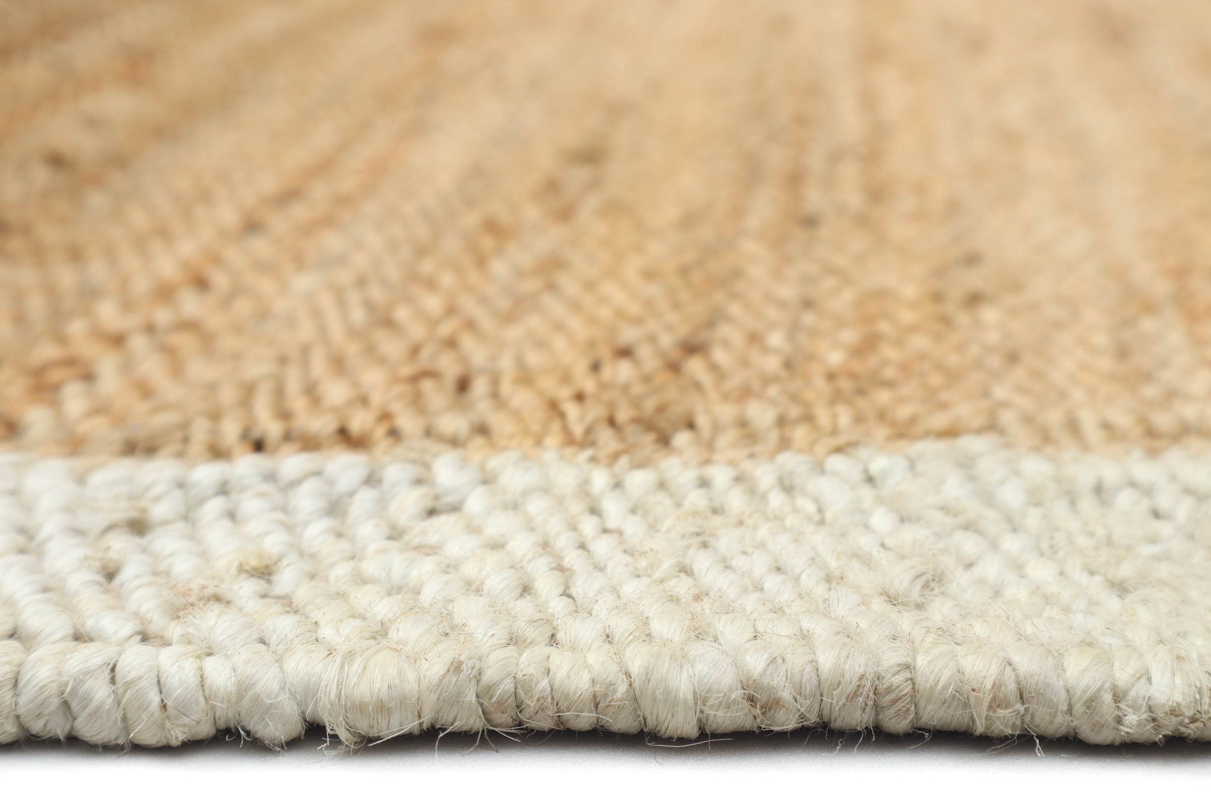 LeGer Home by Lena Gercke Tapis »Lenia, handgewebt, Jute« Rectangulaire 10 mm Höhe mit Fransen, Teppich, Wohnzimmer, Schlafzimmer, Esszimmer