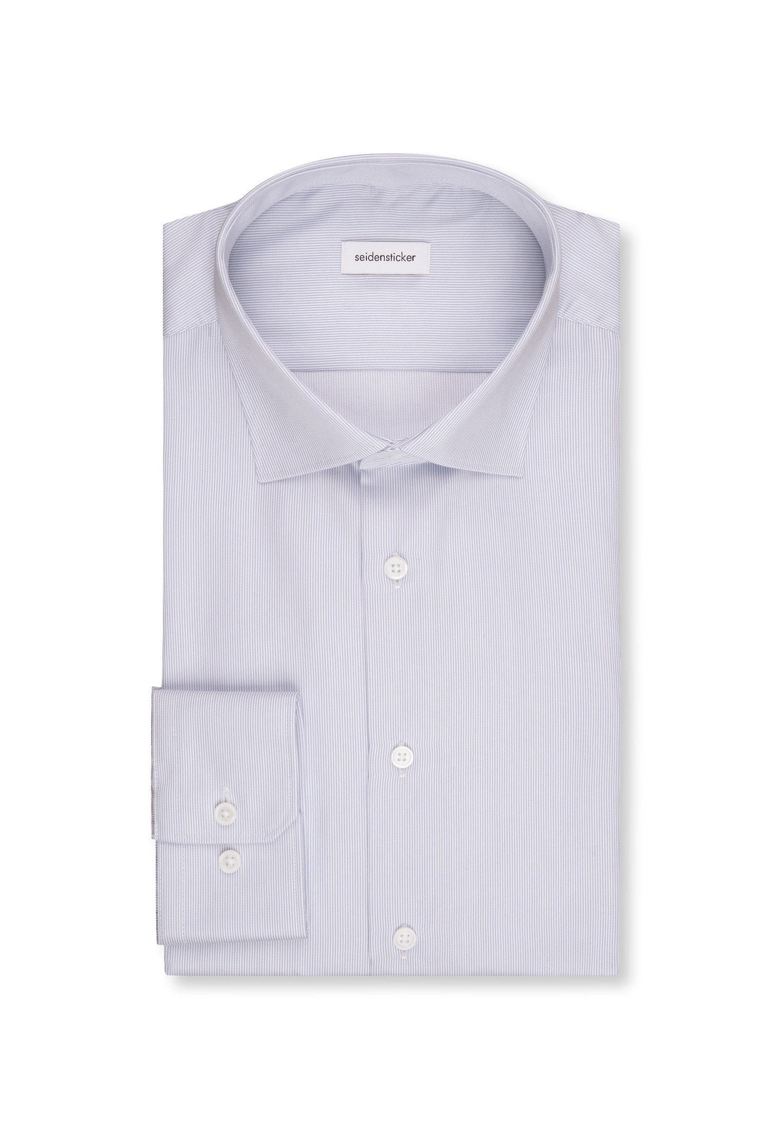 seidensticker Businesshemd »Slim« Slim Langarm Kentkragen Streifen