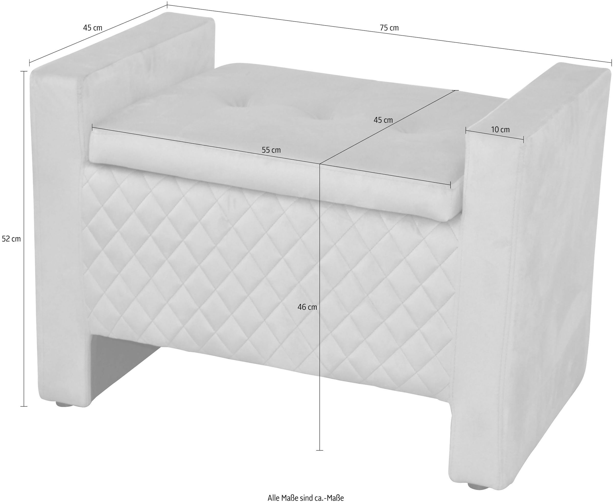 INOSIGN Sitztruhe 1 Stk. tlg.