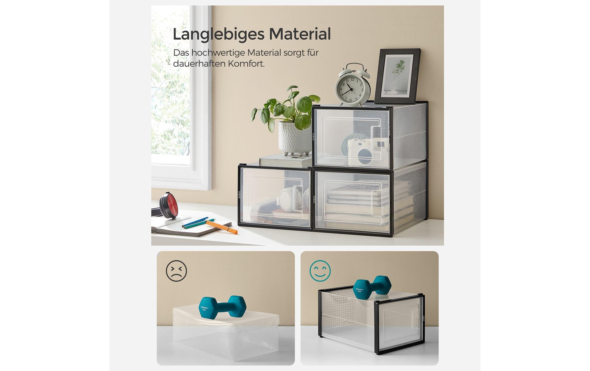 SONGMICS Boîte à chaussures »18er Pack, faltbar«