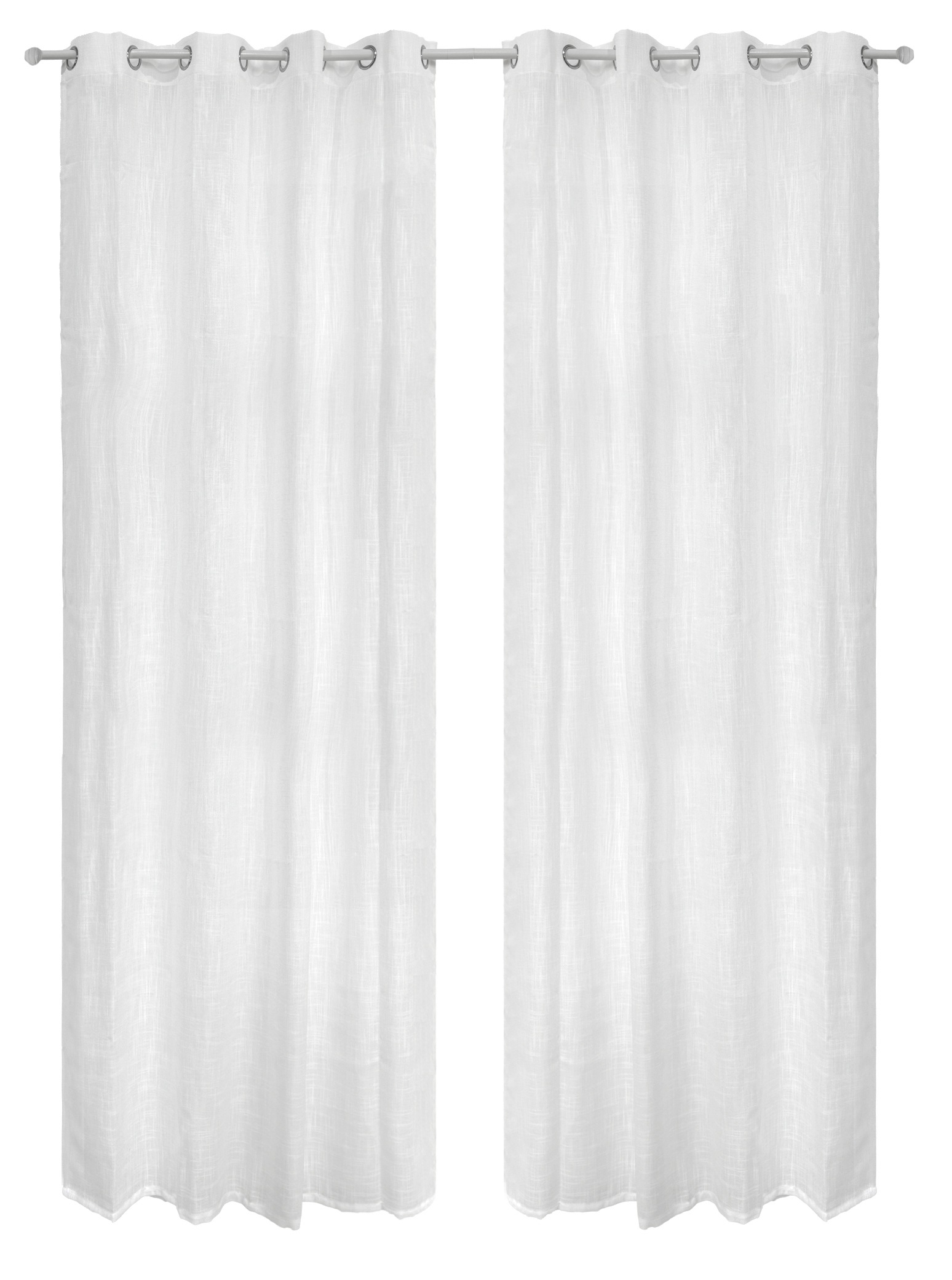 andas Gardine »Tursik« Ösen 1 Stk. tlg. Blickdicht, Leinenlook, Polyester