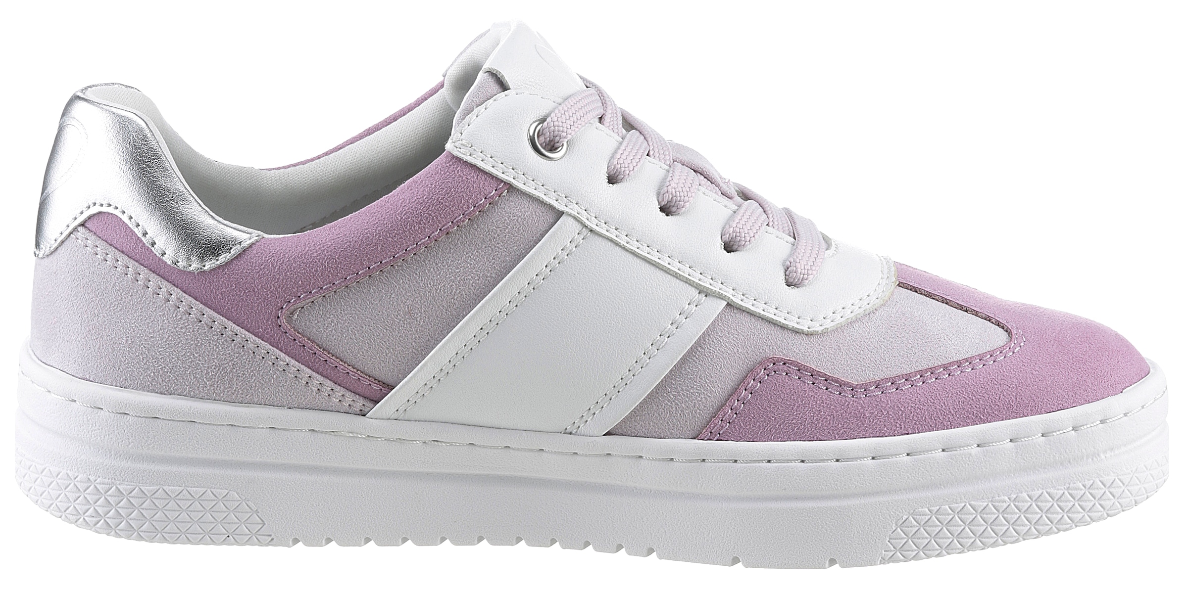 MARCO TOZZI Baskets à plateforme  chaussure de loisirs, chaussure basse, chaussure à lacets en version vegan