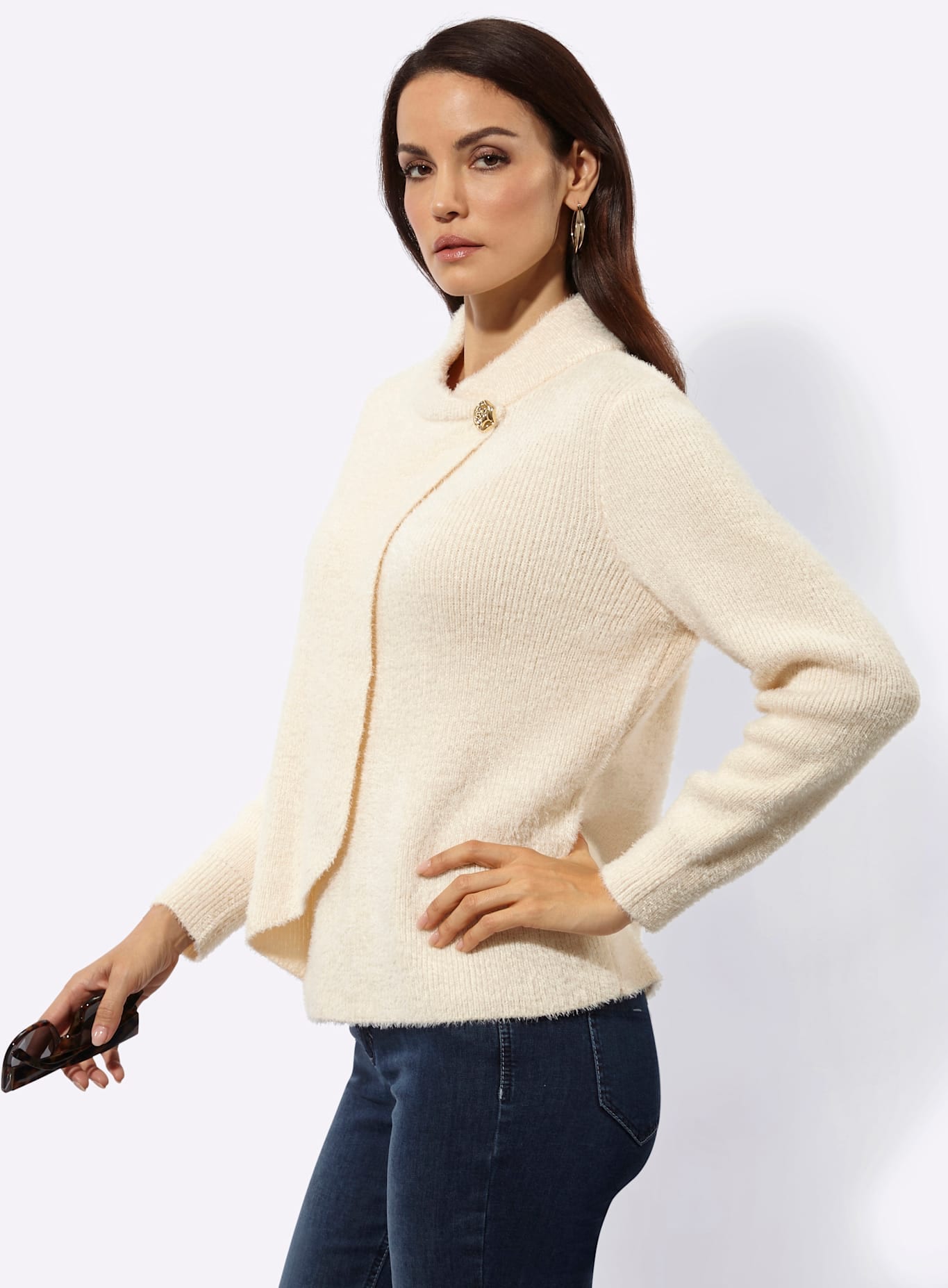 creation L Pull à col montant »Stehkragen-Pullover«