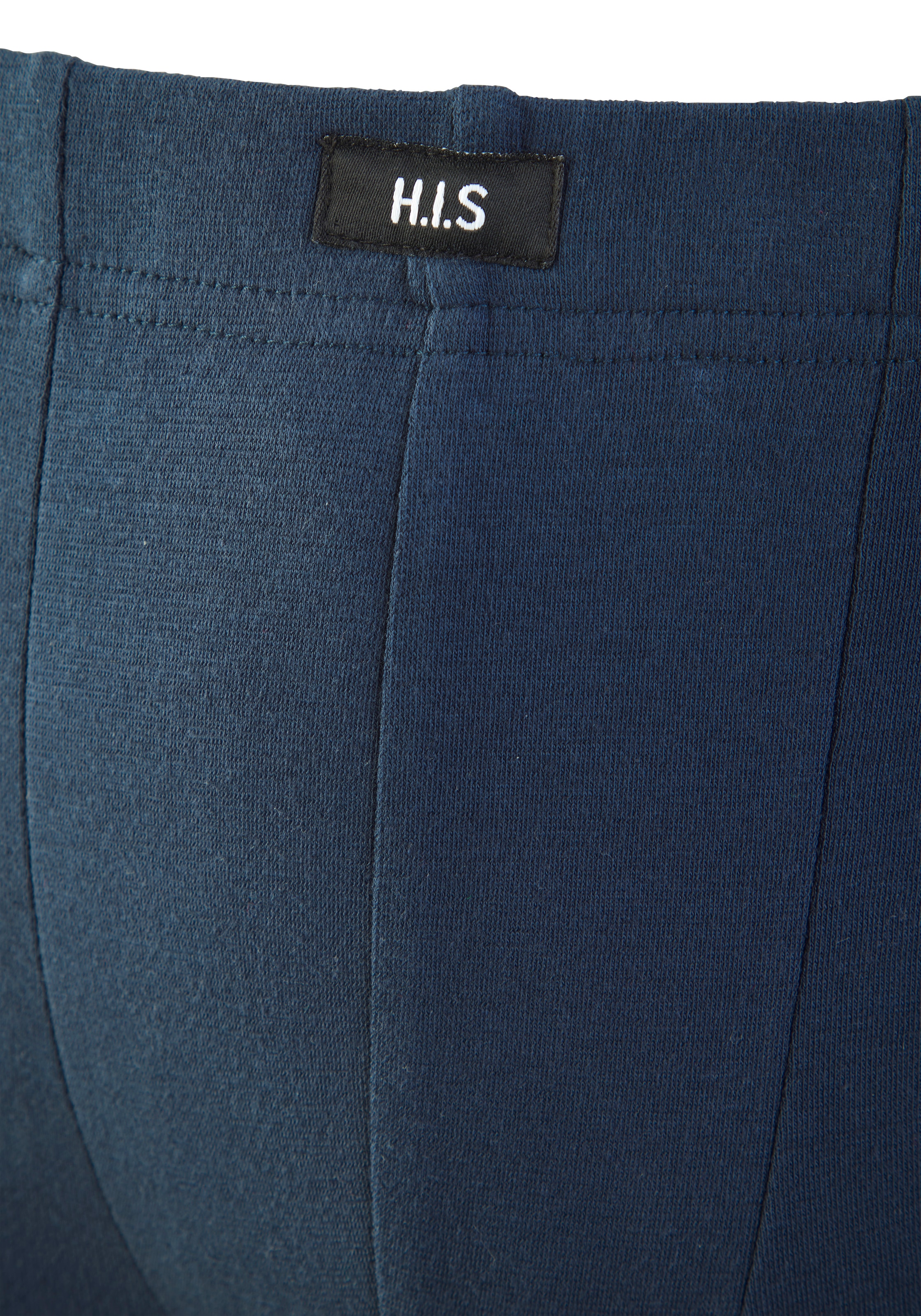 H.I.S Boxer long »Langer Boxer Boxershorts für Herren« Packung, 5 cuis Boxershorts für Herren, mit Logo am Bund