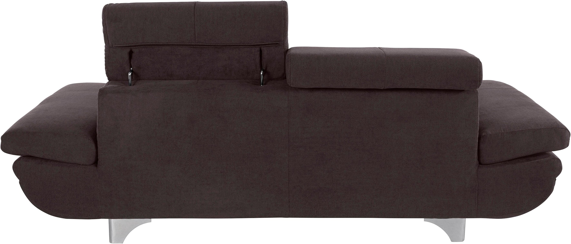 COTTA Ensemble rembourré »Enterprise« Set,  Set bestehend aus: 2-Sitzer mit Kopfteilverstellung & Hocker