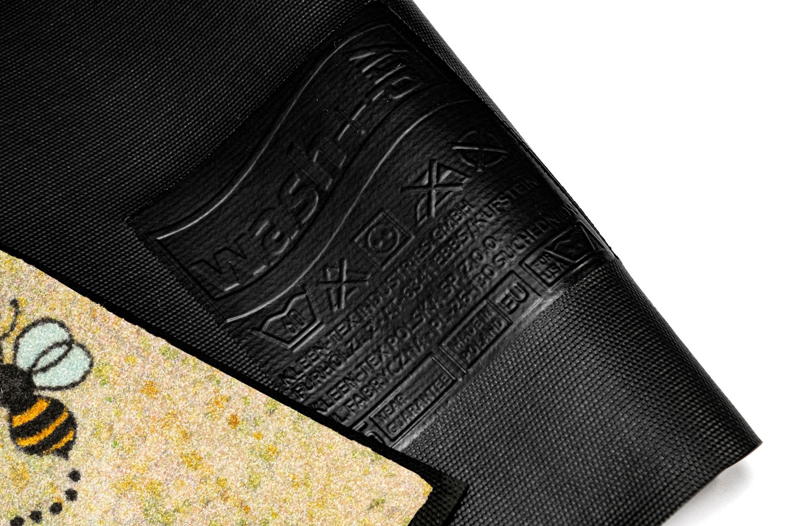 wash+dry by Kleen-Tex Fussmatte »Bee Happy« rechteckig