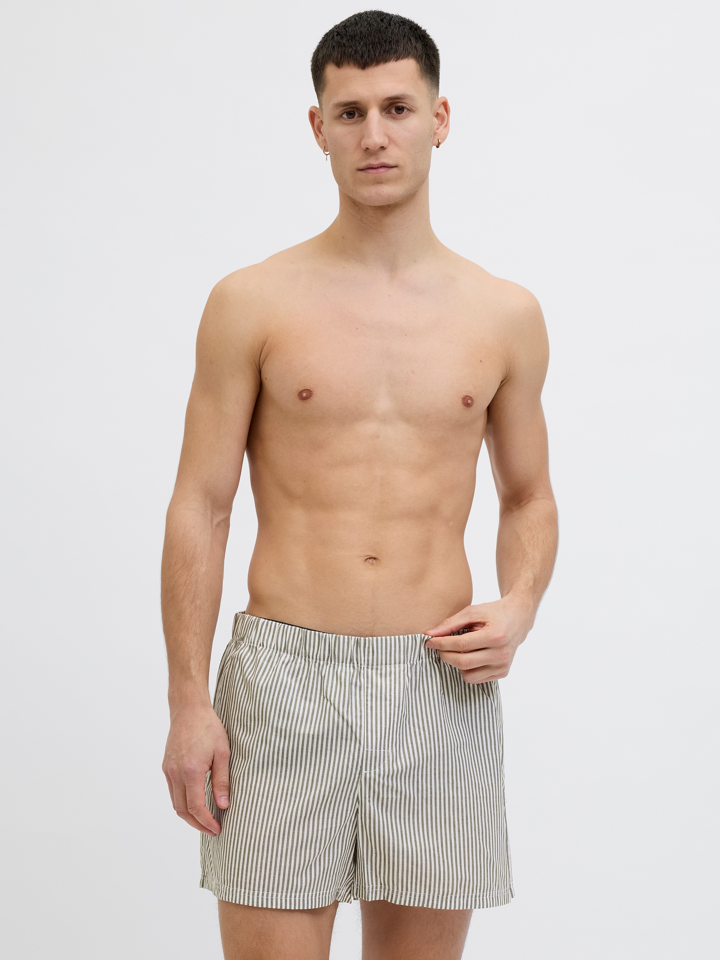 Jack & Jones Boxershorts »JACMILANO WOVEN BOXERS 5 PACK NOOS« Packung, 5 Stk.