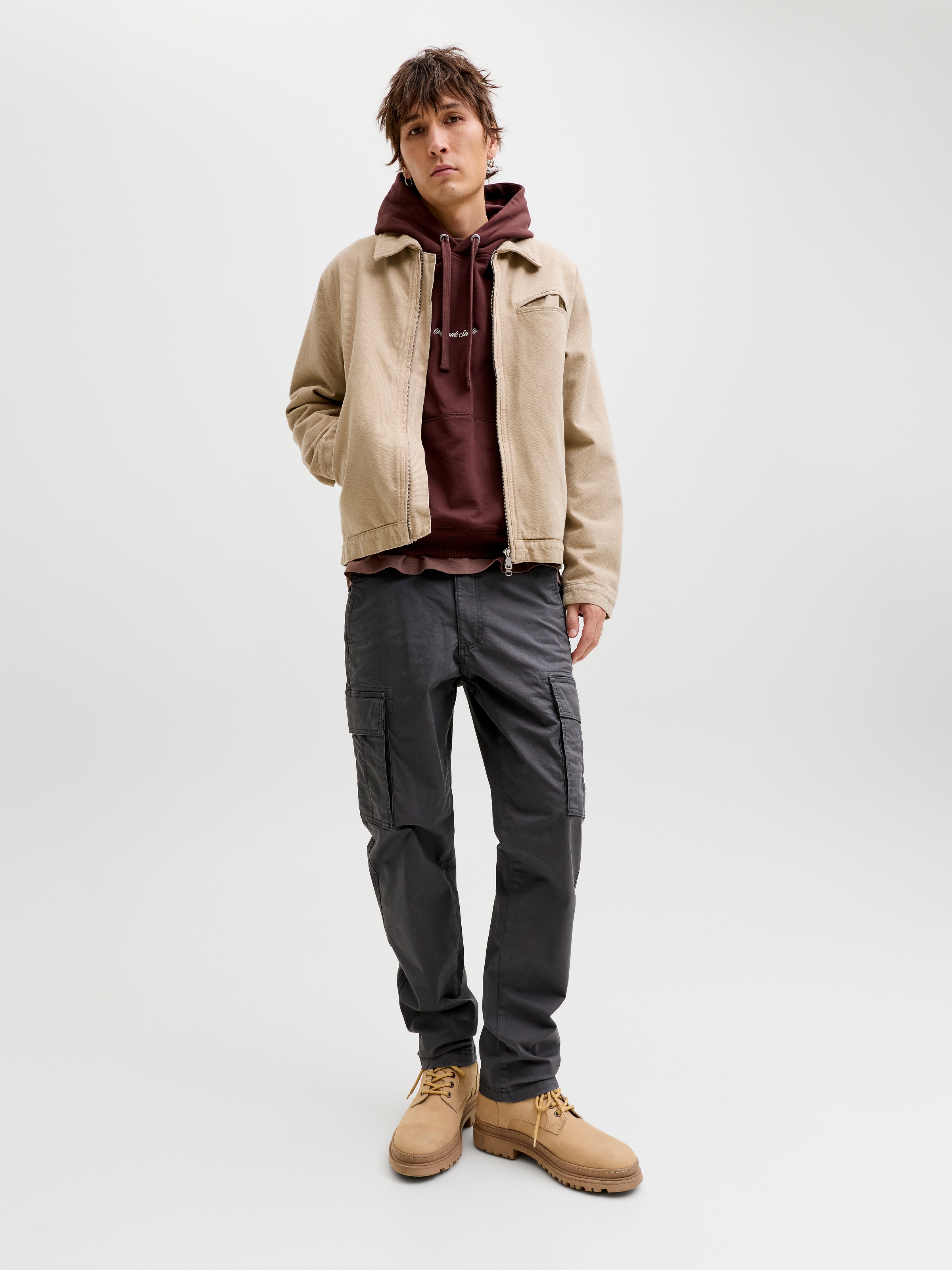 Jack & Jones Cargohose »JPSTKANE FRANK CARGO NOOS«