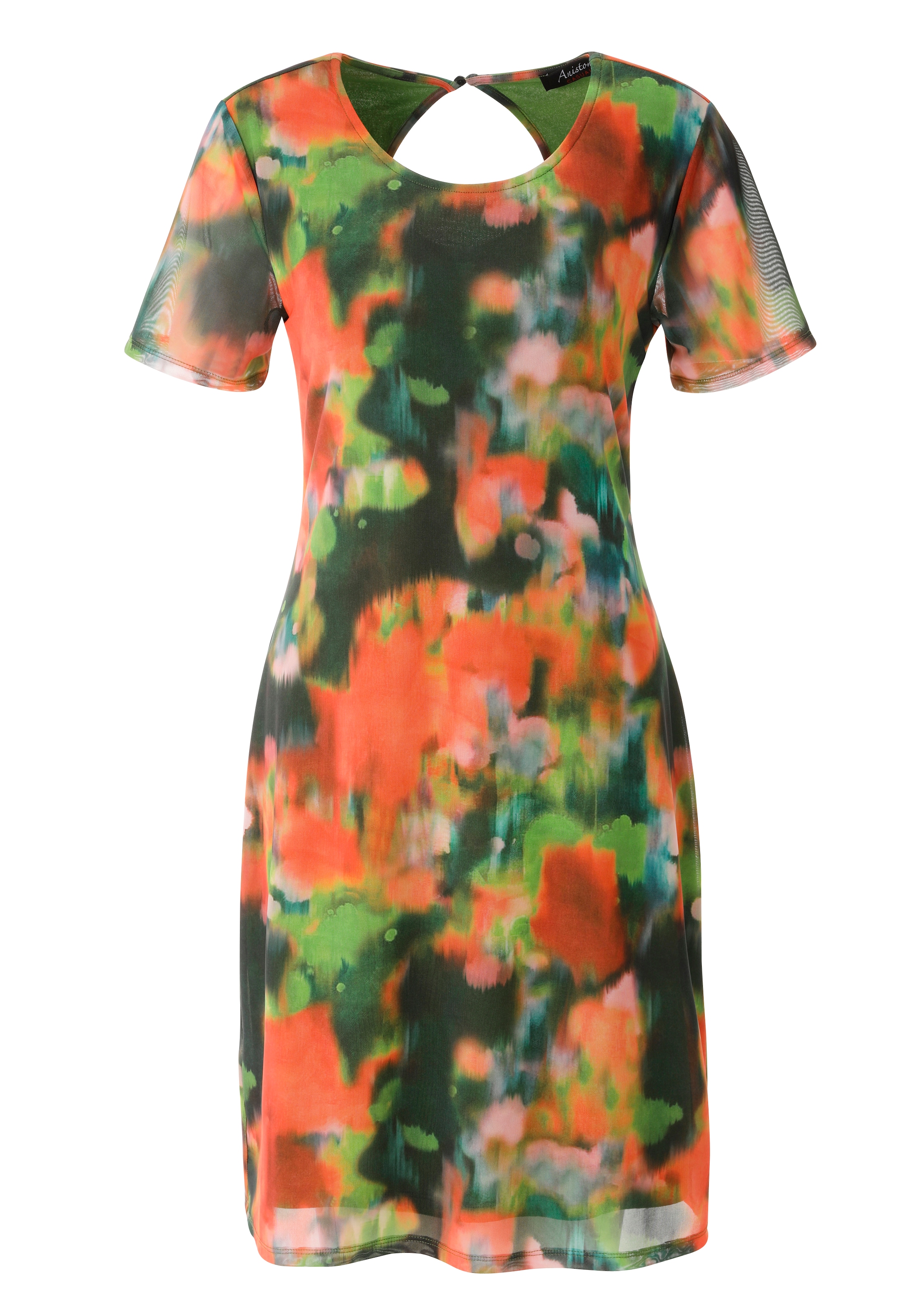 Aniston CASUAL Sommerkleid mit raffinierten Cut-Out im Rücken - NEUE KOLLEKTION