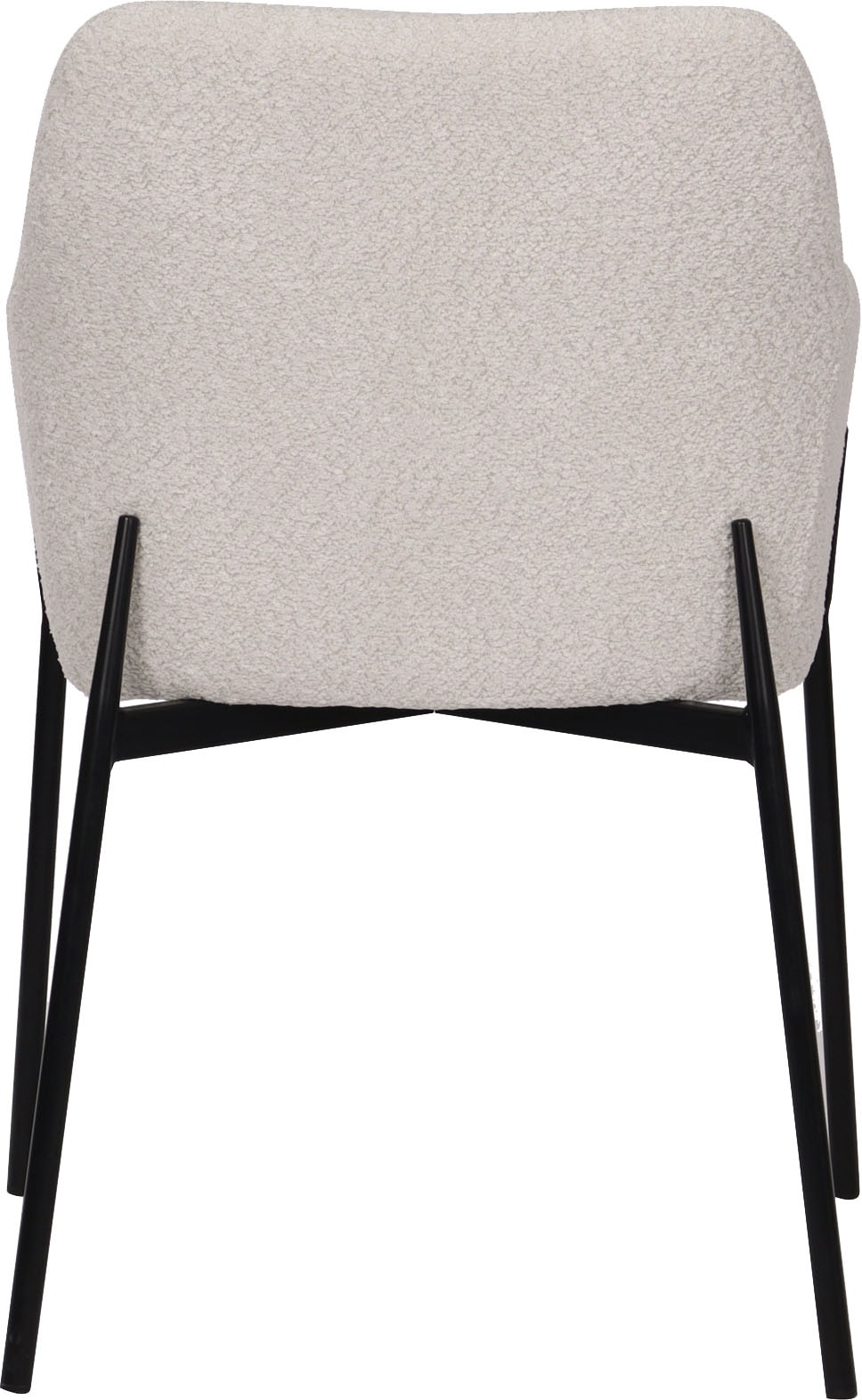 SIT Chaise avec accoudoirs »Kobe 2er-Set Bouclé Esszimmerstühle mit Metallgestell« (Ensemble) 2 cuisRevêtement bouclé Öko-Tex & accoudoirs confortables