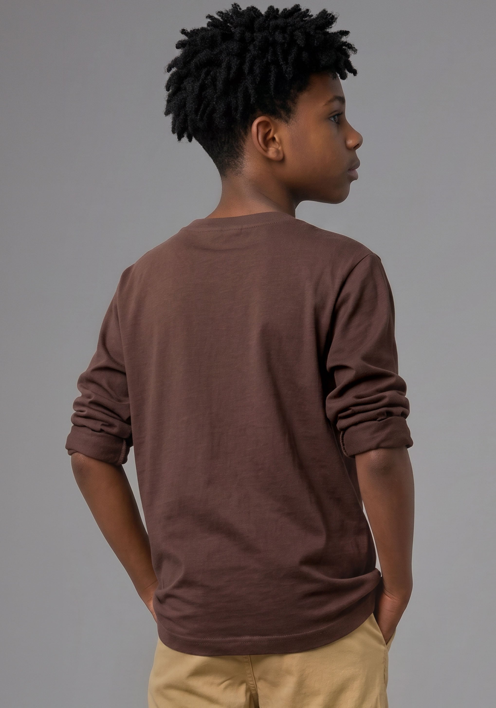KIDSWORLD T-shirt à manches longues »Gamer-Shirt« manches longues, style basique, pour tous les jours et loisirs,