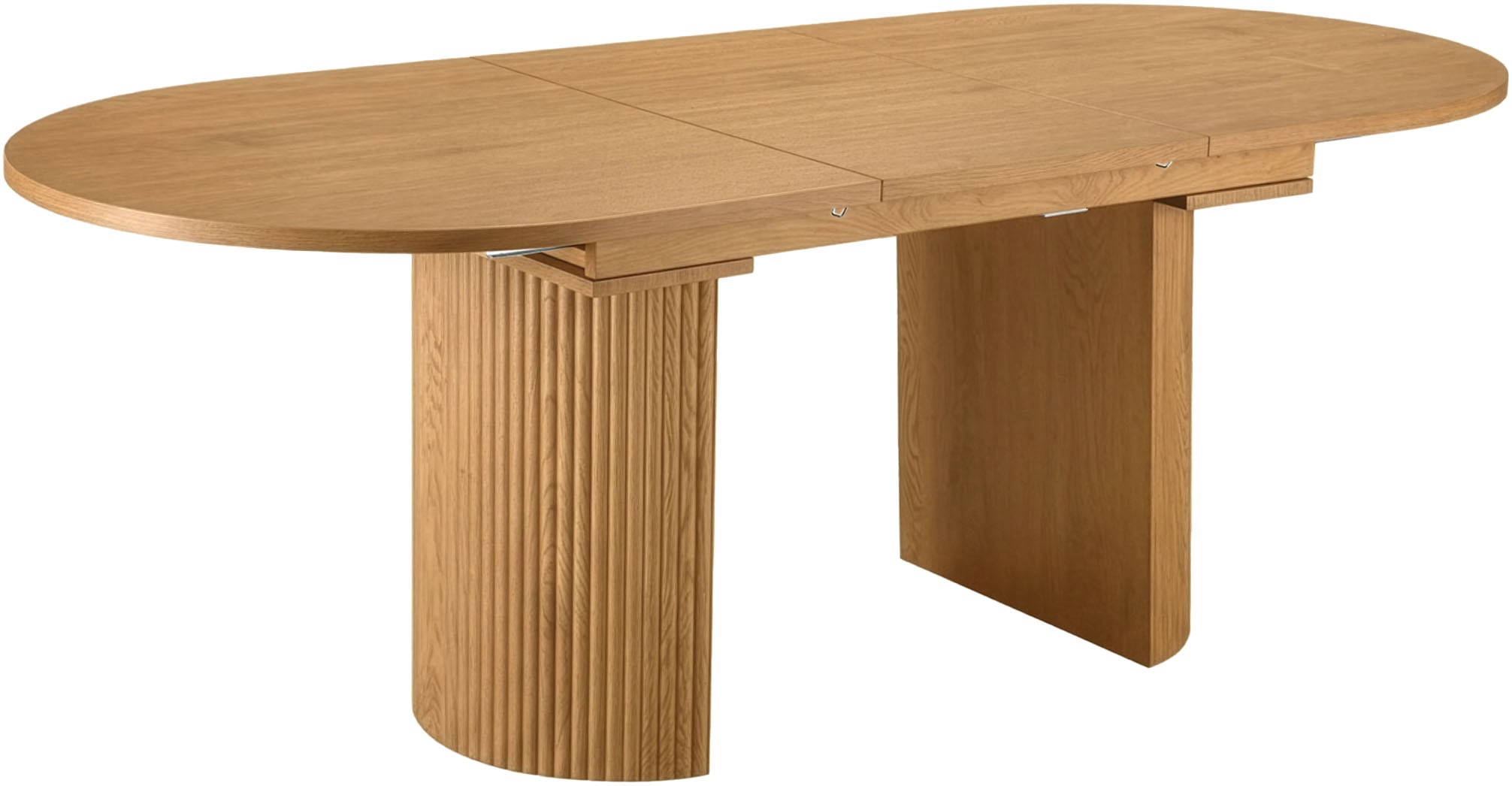 GOODproduct Esstisch »Gartempe« ausziehbar 160-210 cm, Synchronauszug, inkl Einlegeplatte, Breite 90cm