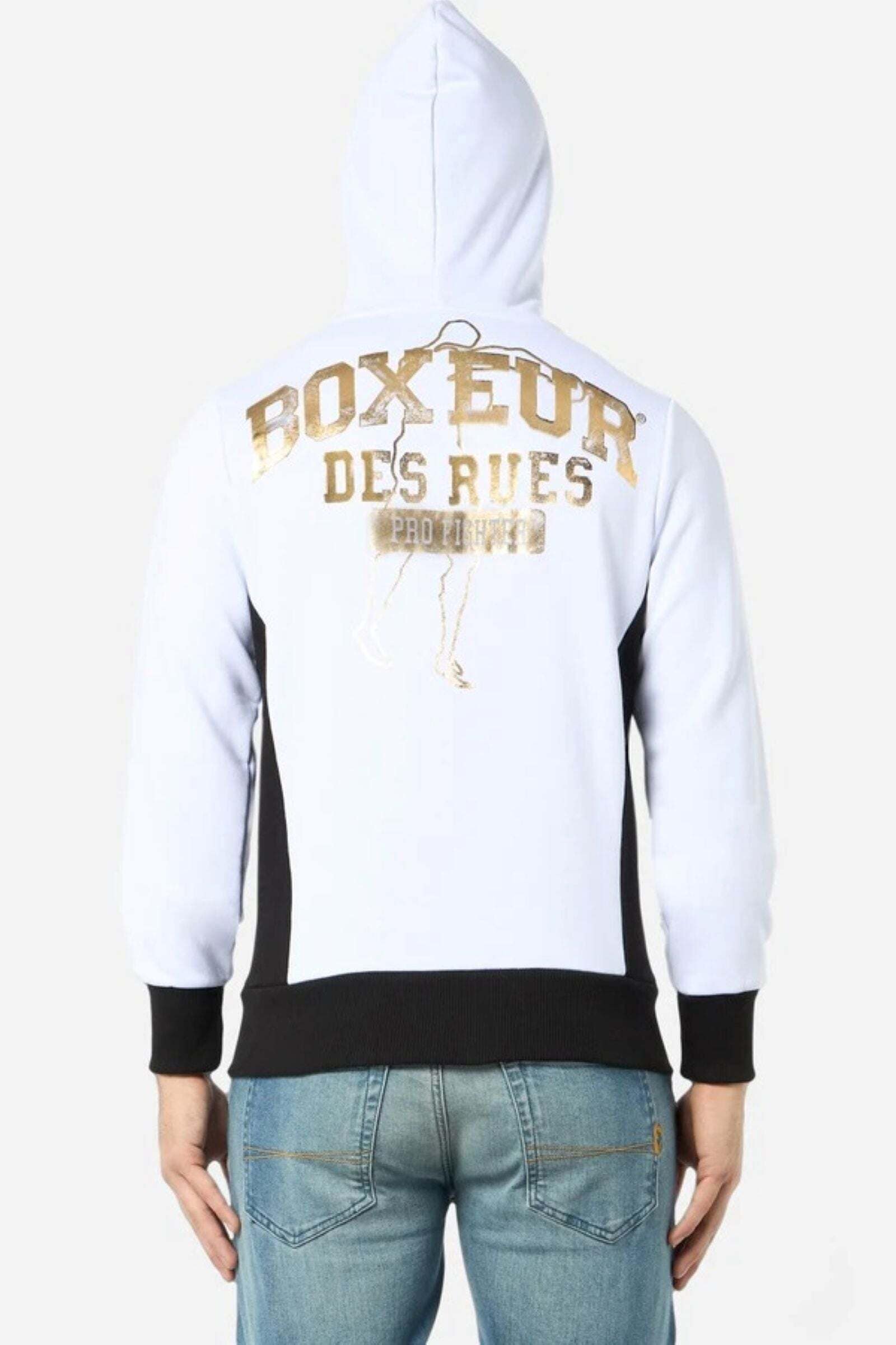 BOXEUR DES RUES Sweatjacke »BOXEUR DES RUES Sweatjacke Hooded Full Zip«