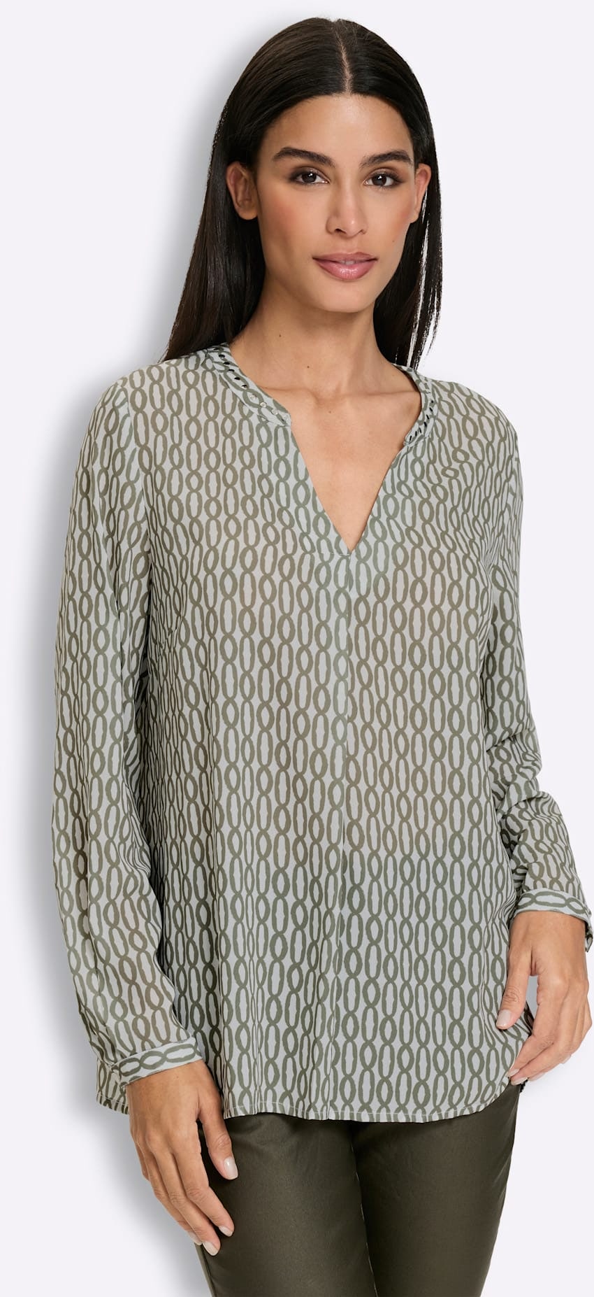 heine Druckbluse