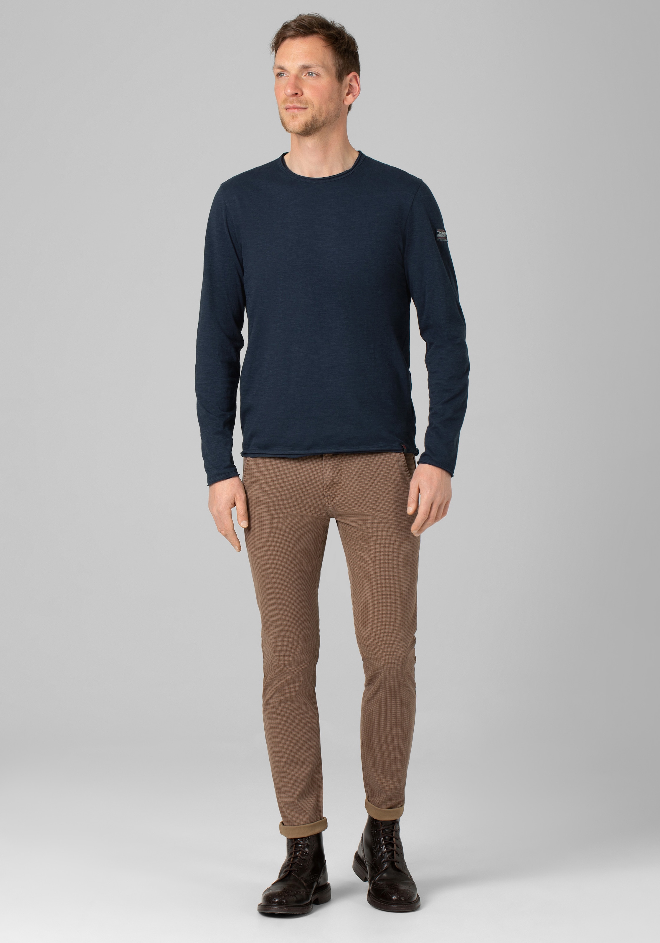 TIMEZONE T-shirt à manches longues »Ribbed Basic Longsleeve«