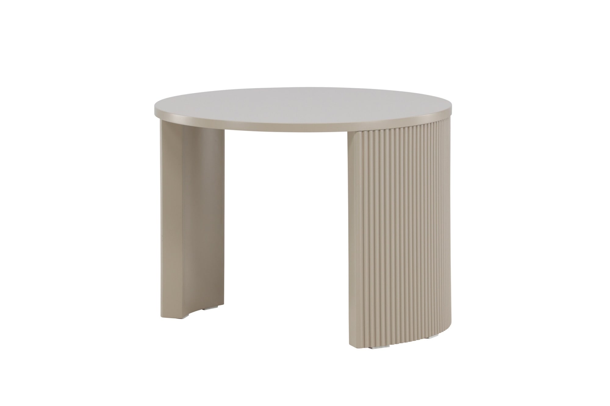 Venture Home Table basse Table basse, MDF, ronde, arrondie, compacte, discrète, classique