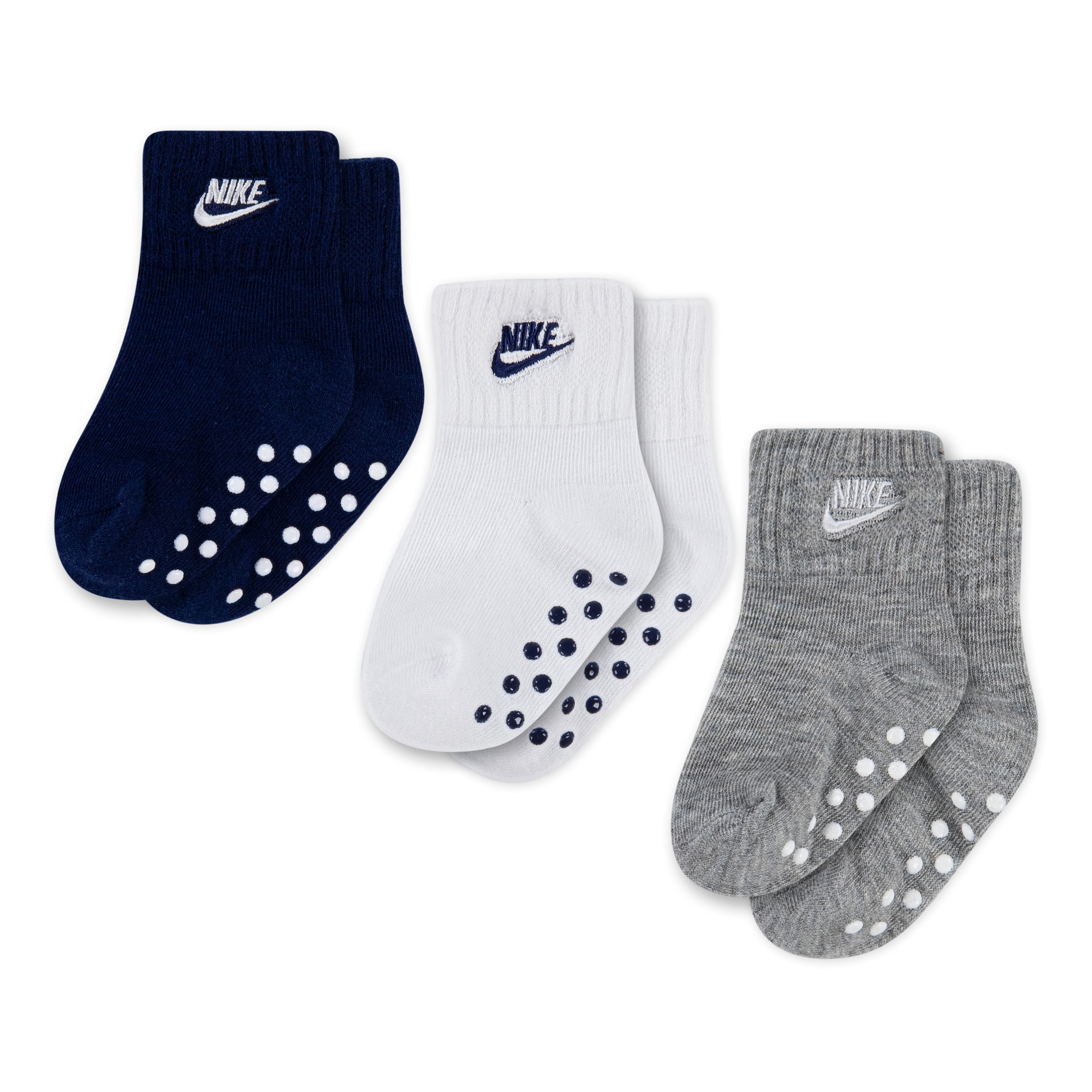 Nike Sportswear Sportsocken »3PK QUARTER SOCK NHN CORE FUTURA GR« 3 Stk. tlg. für Babys