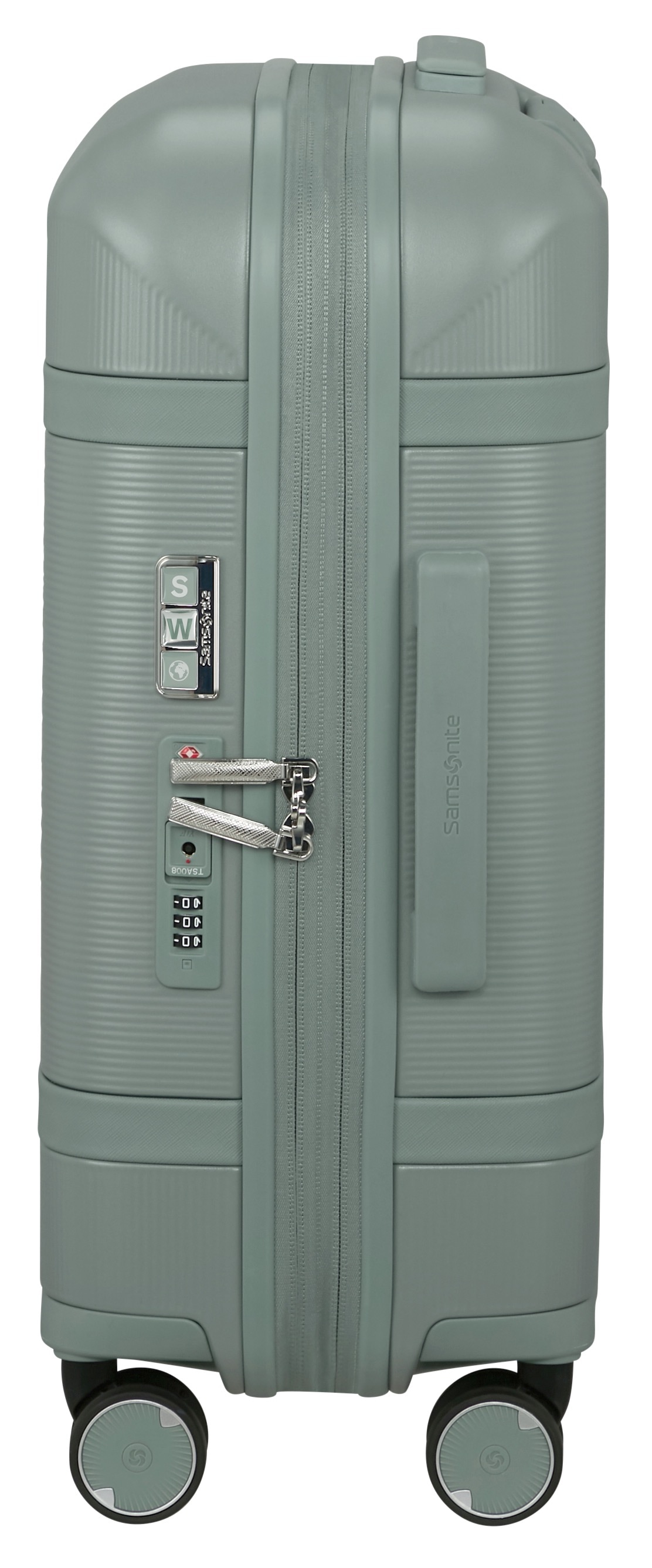 Samsonite Trolley à coque dure »IMAGE, verschiedene Grössen und Farben« 38 litre 4 Rollen avec extension de volume, avec cloison flexible