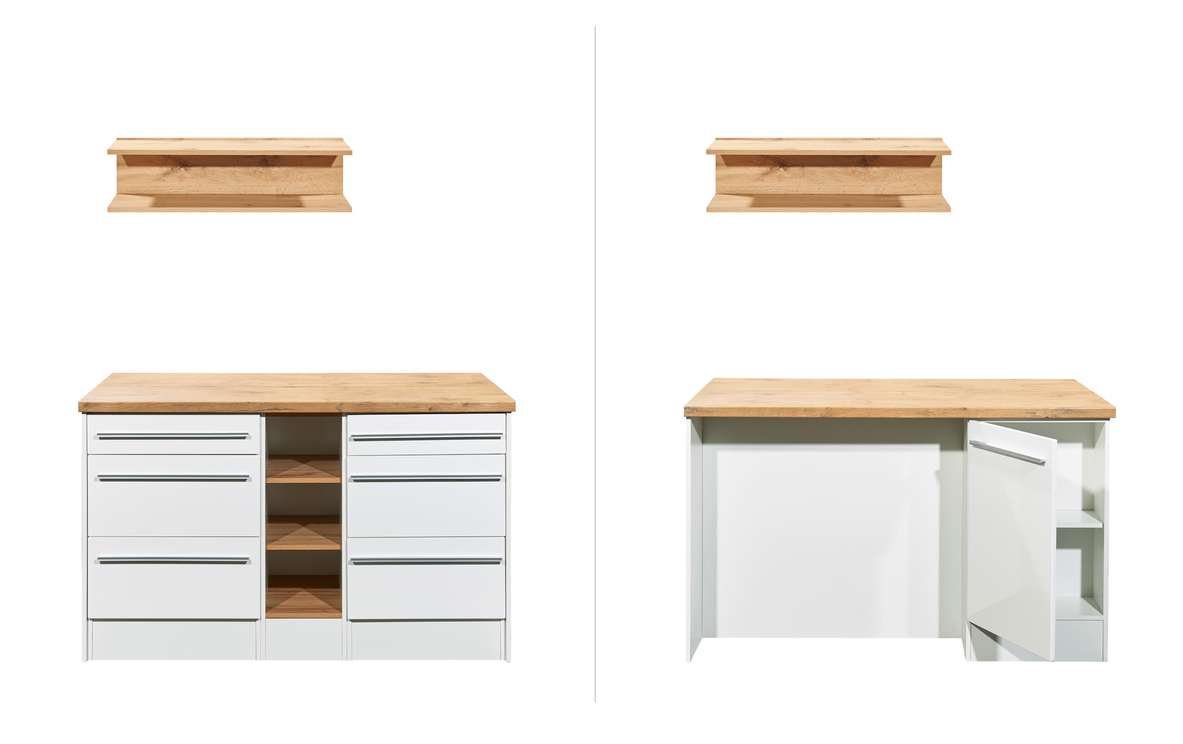 RESPEKTA Kücheninsel »Gabriel« Breite 150 cm, mit Soft-Close