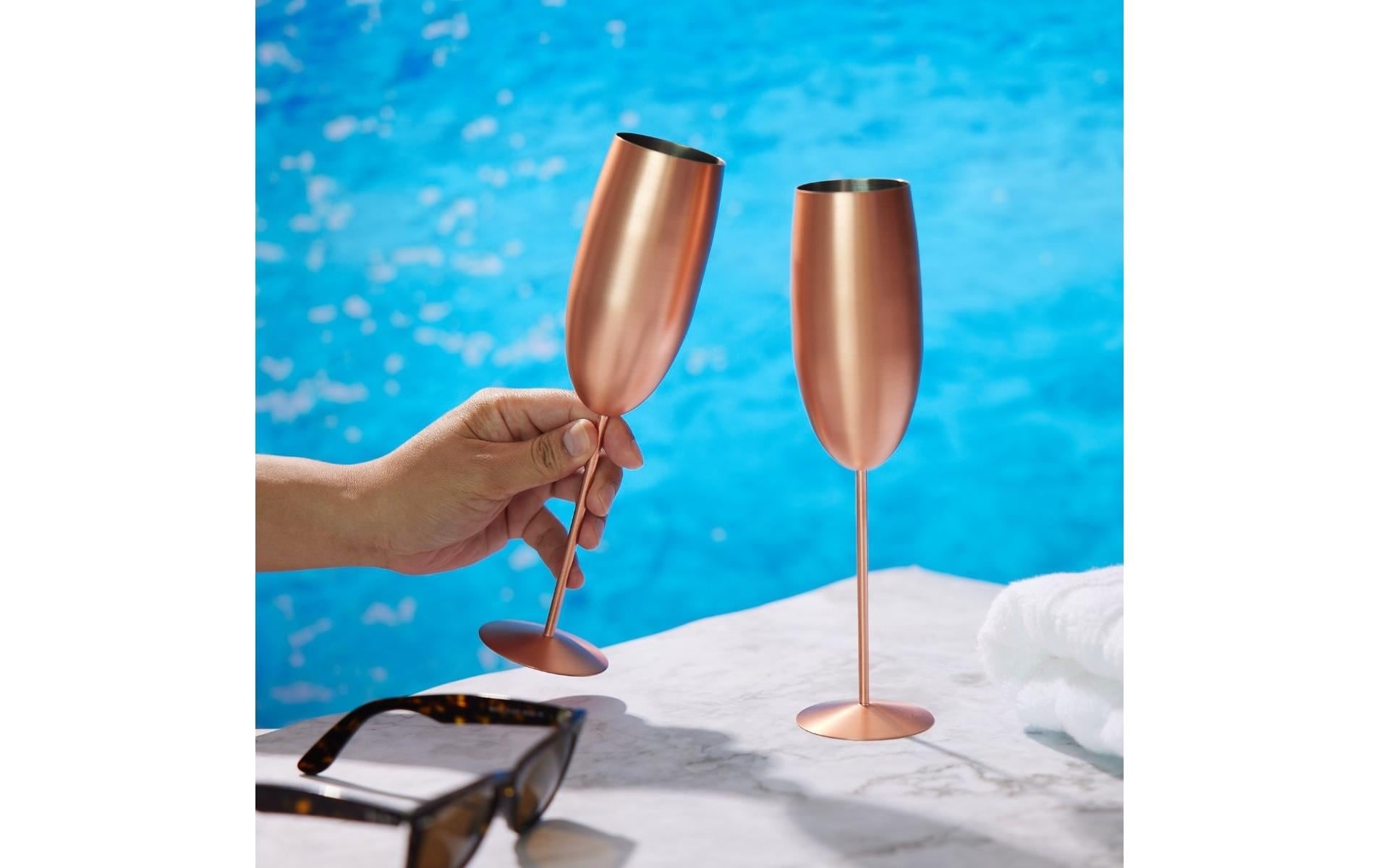   Flûte à champagne »Oak & Steel 285 ml, 4 Stück«